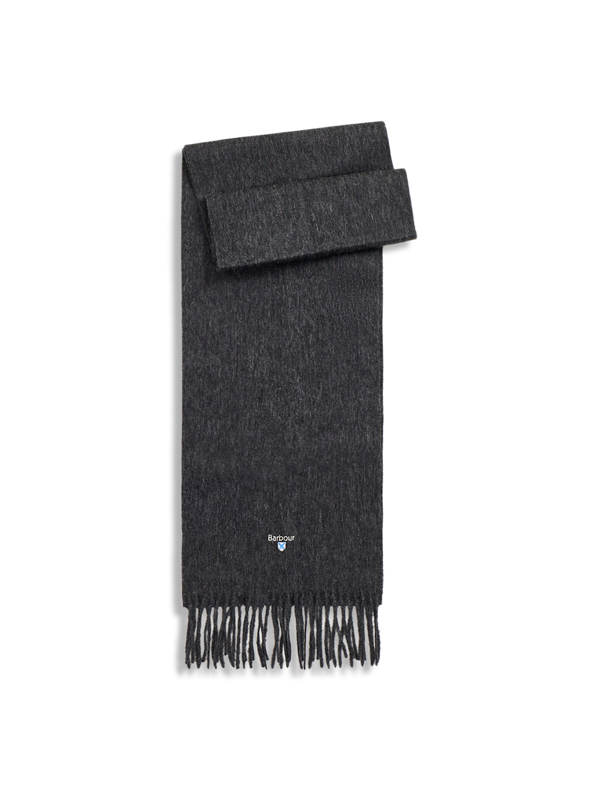 Lambswool Scarf - Charcoal