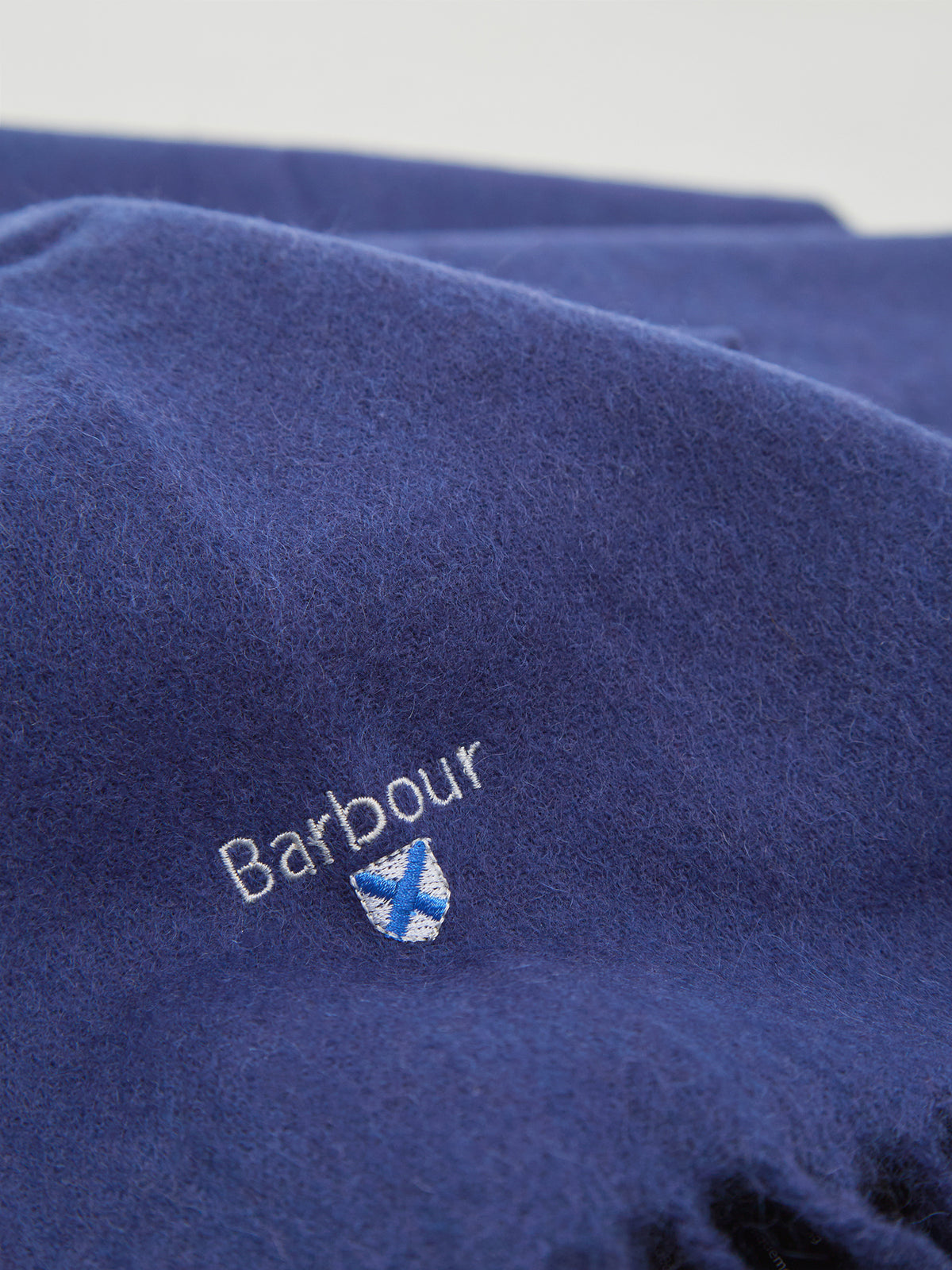 Lambswool Scarf - True Navy