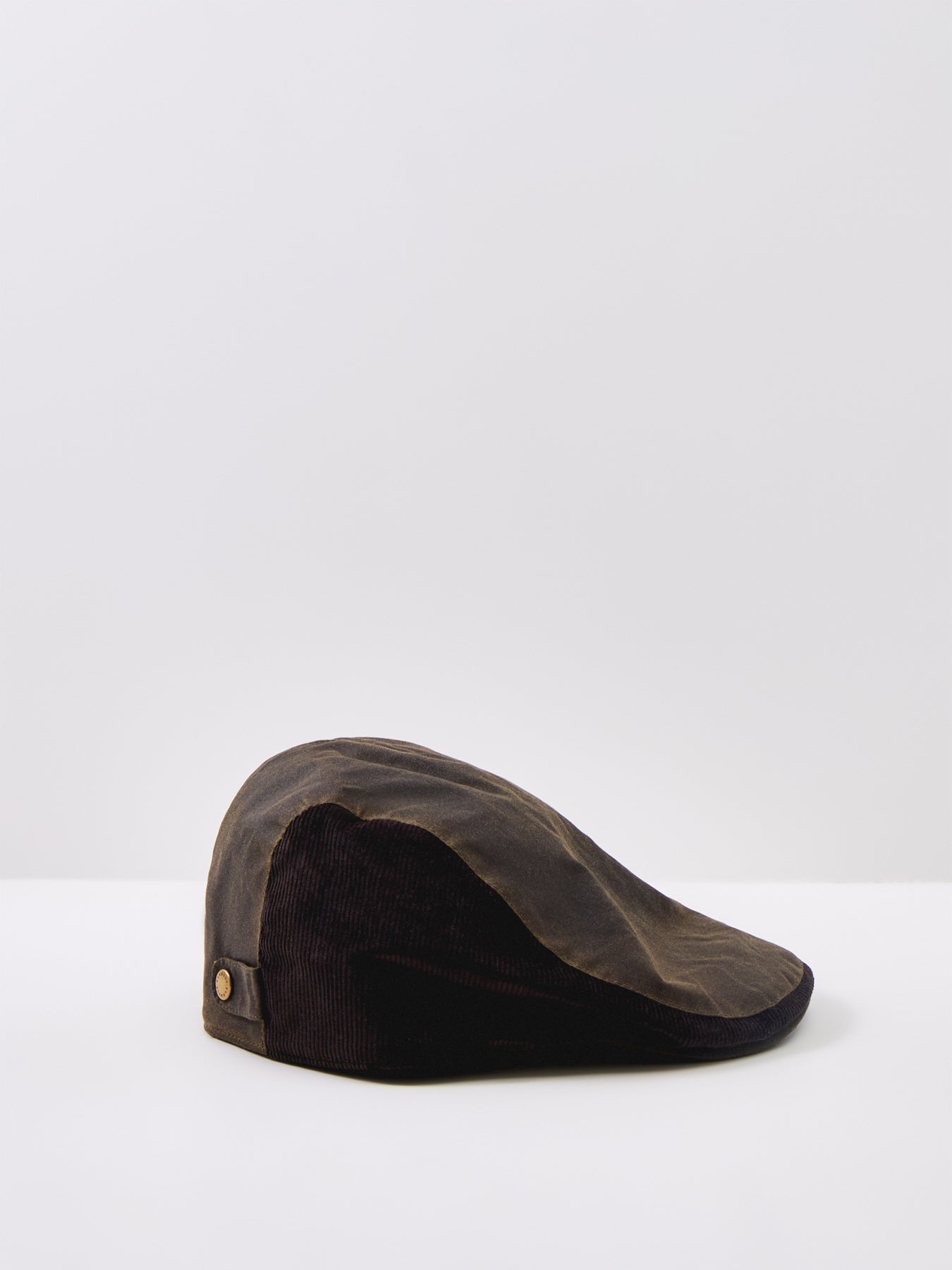 Ashby Wax Cotton Flat Cap
