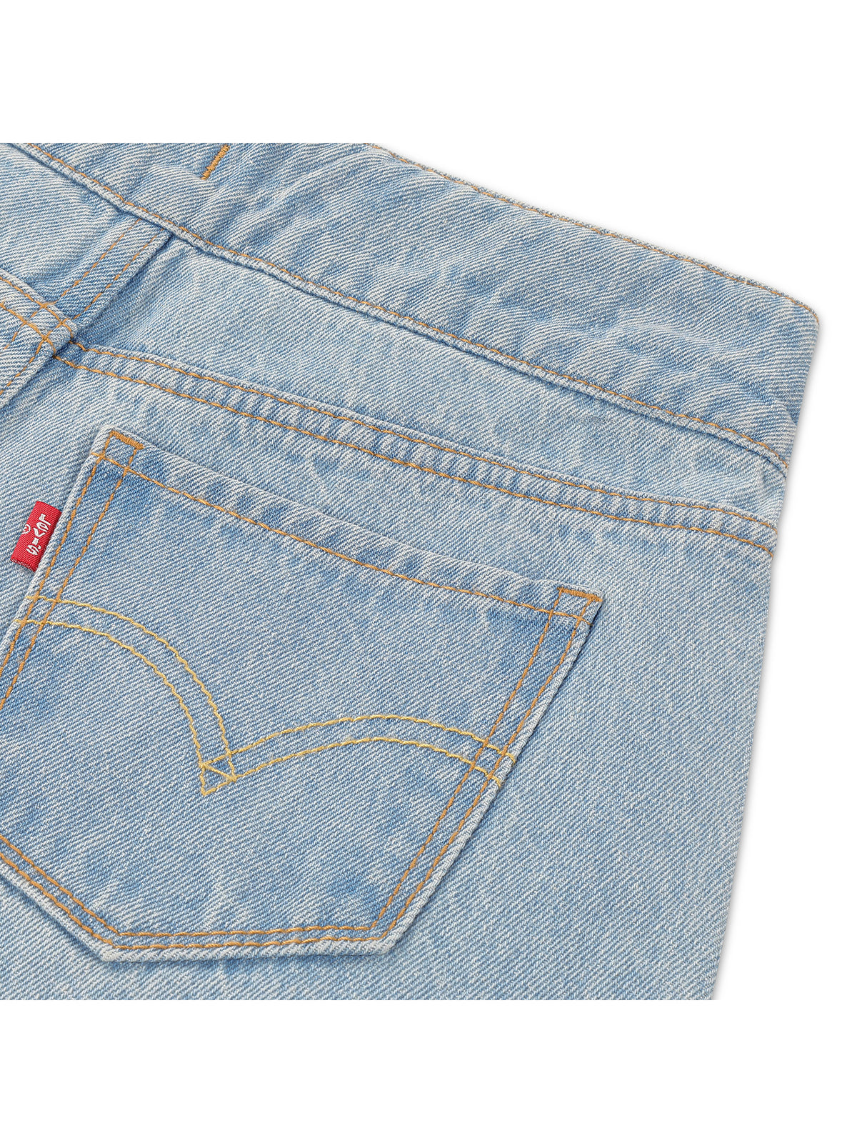 Cotton High-Rise Baggy Jeans With Braid Detail