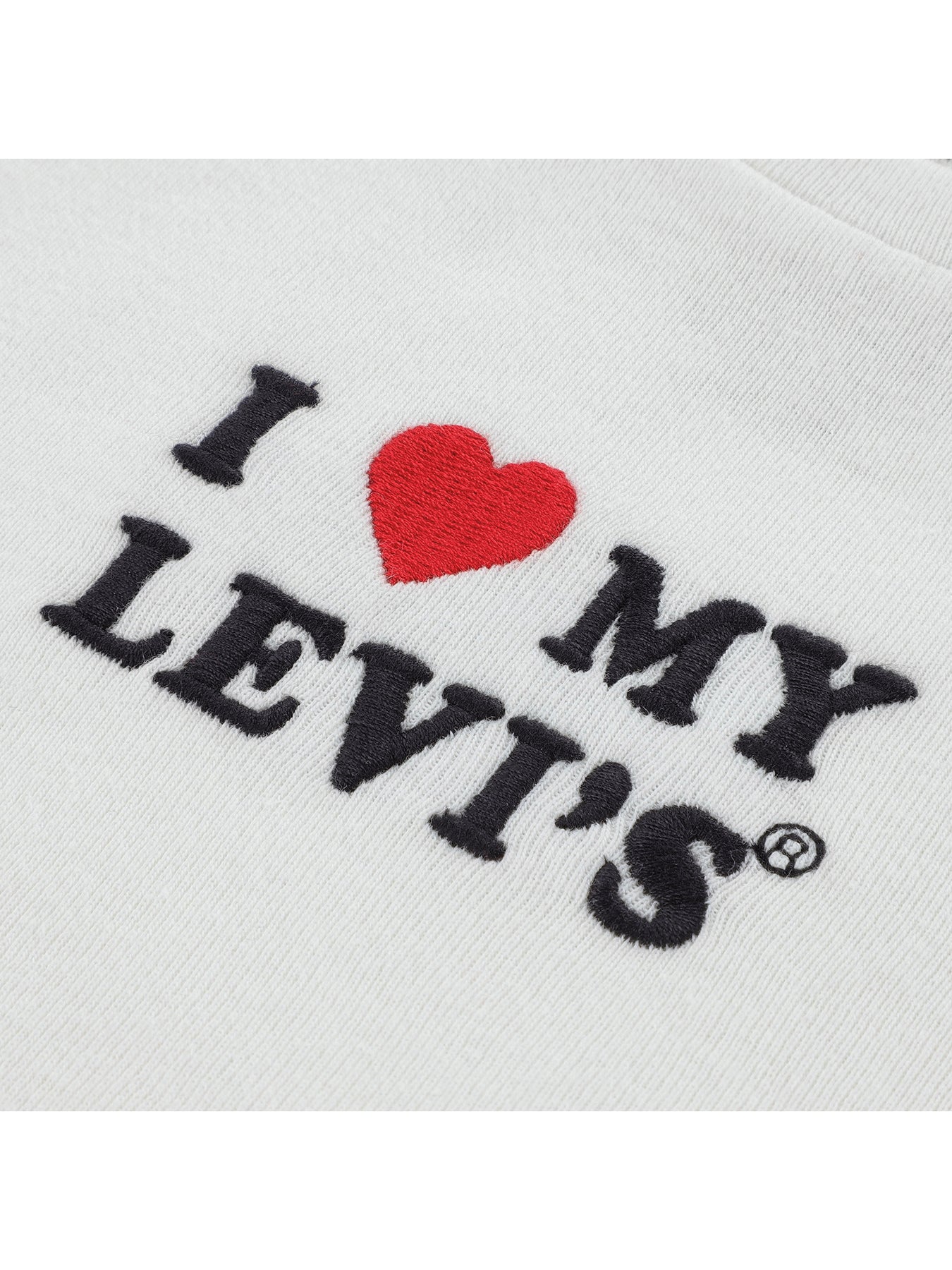 I Heart My Levi's Cotton-Blend T-Shirt White