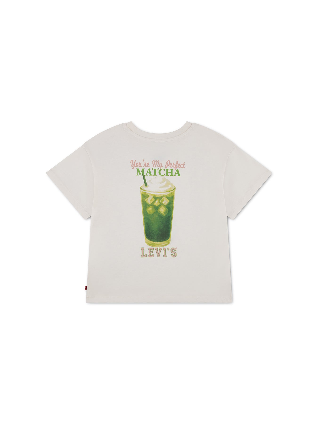 Matcha Oversized Cotton-Blend T-Shirt White