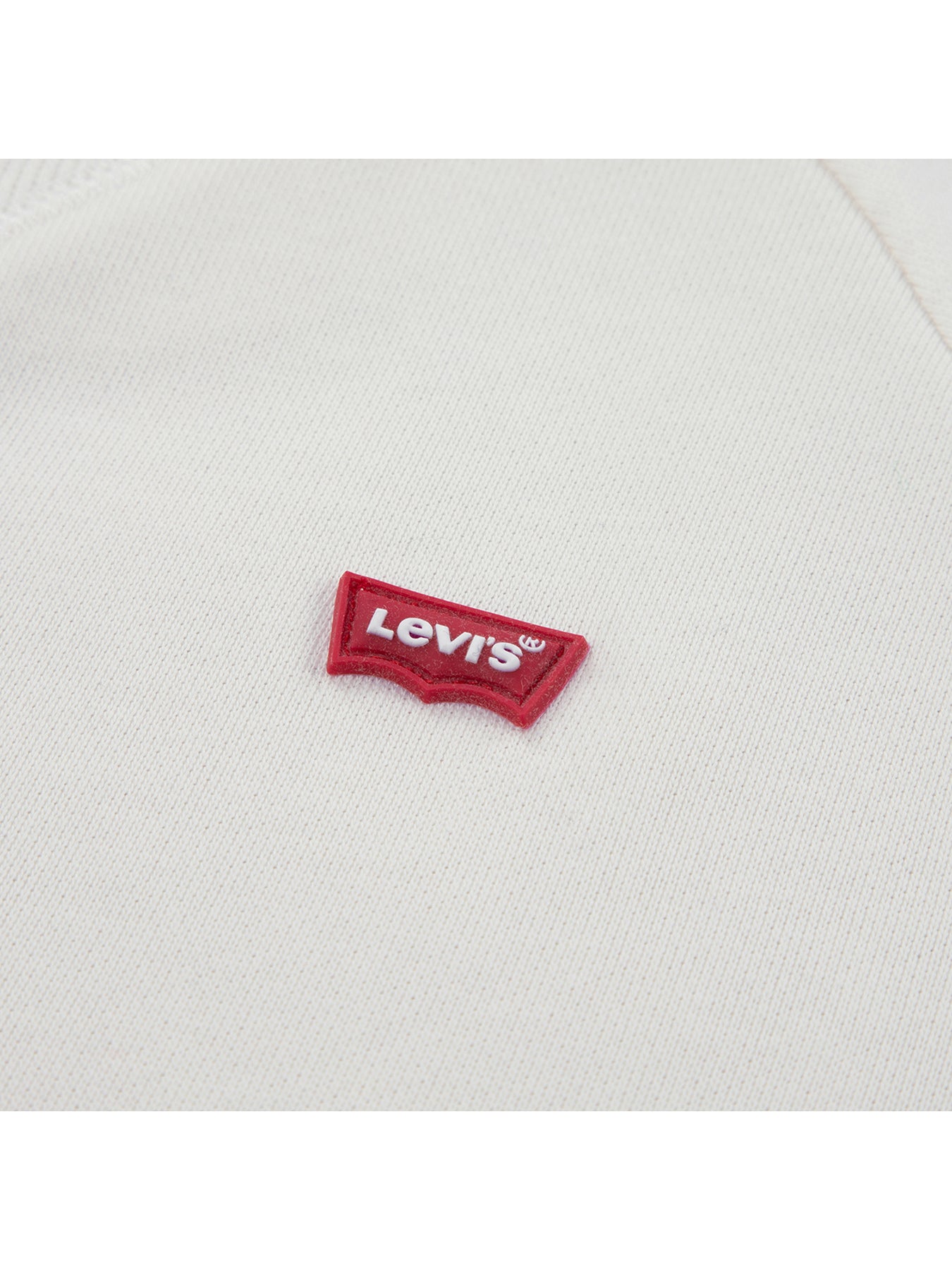 Meet And Greet Cotton-Blend Crew Sweatshirt White