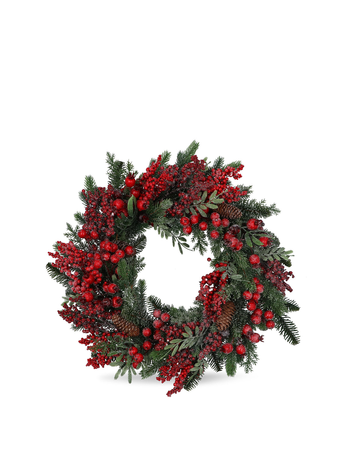 Spruce & Berry Christmas Wreath 54cm