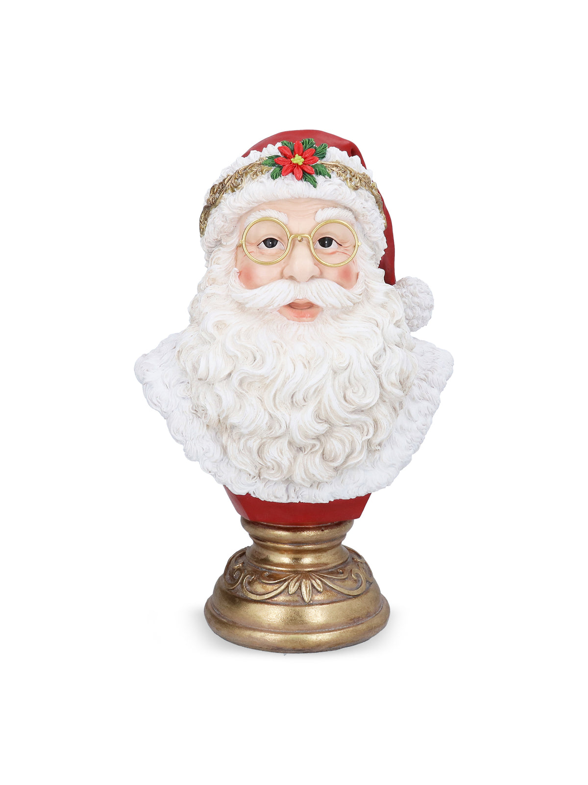 Santa Bust Christmas Ornament 32cm