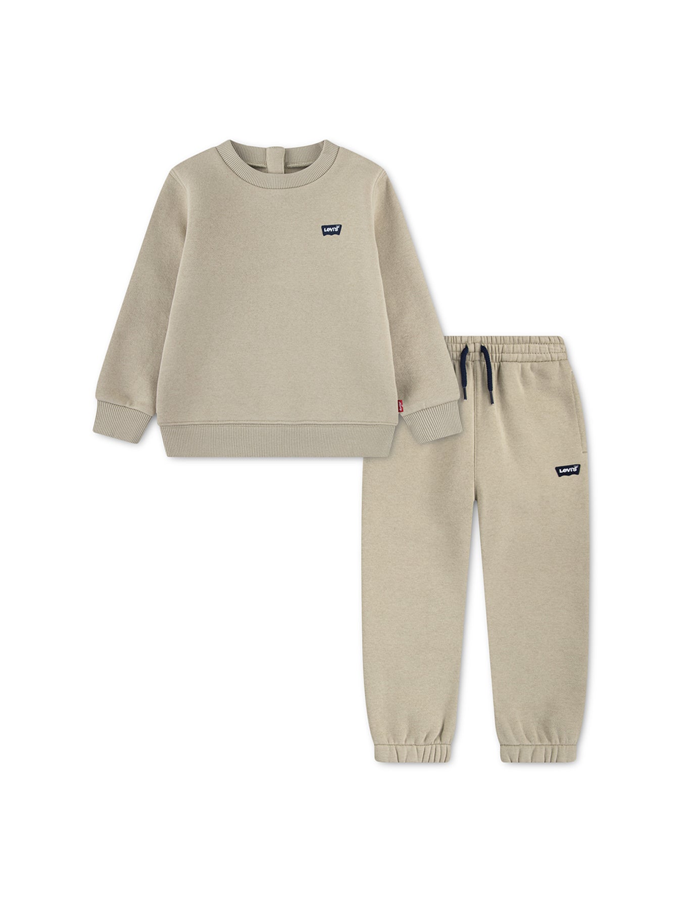 Baby Levi's Core Batwing Knit Set Tan