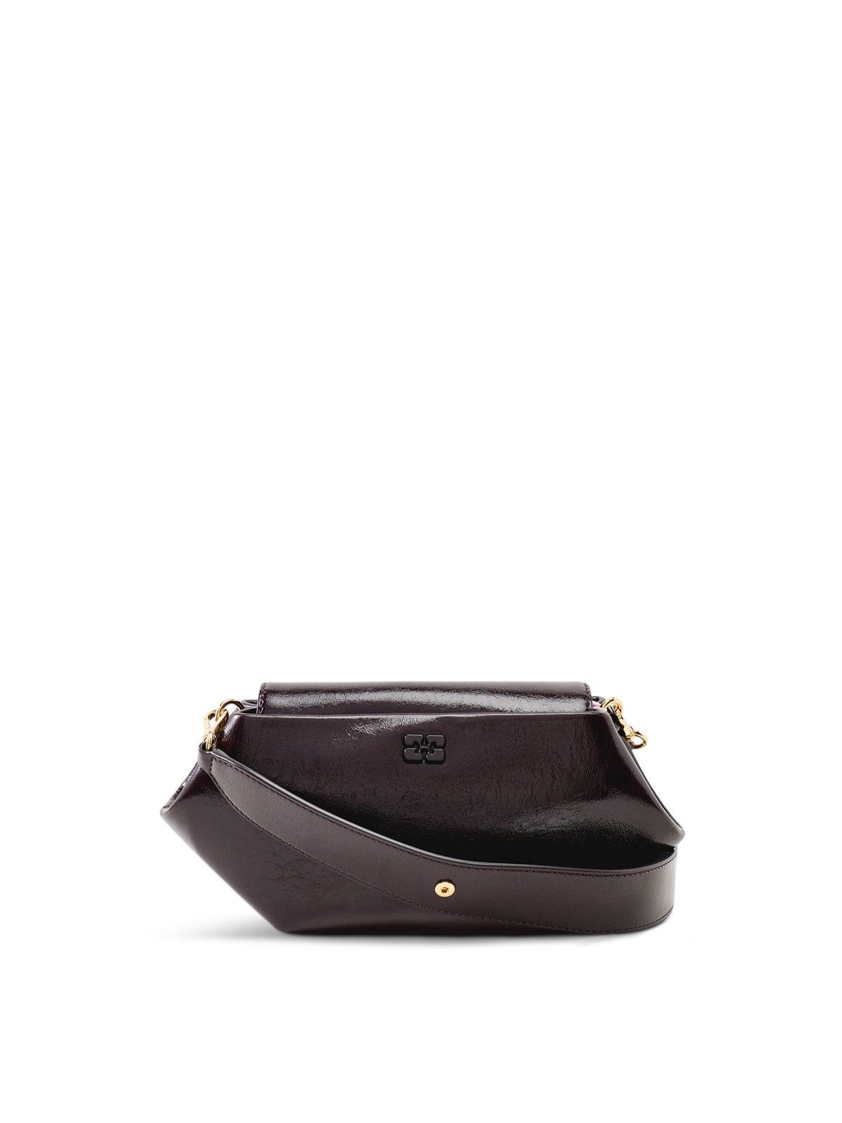 Bou East/West Deep Shine Shoulder Bag - Demitasse