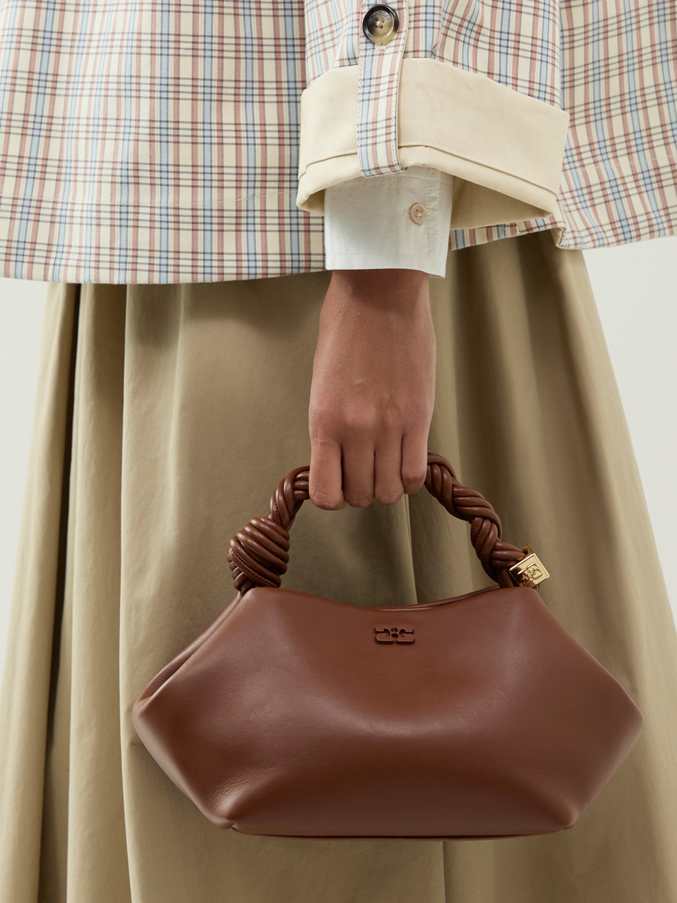 Women's Bou Small Recycled Leather Clutch Bag