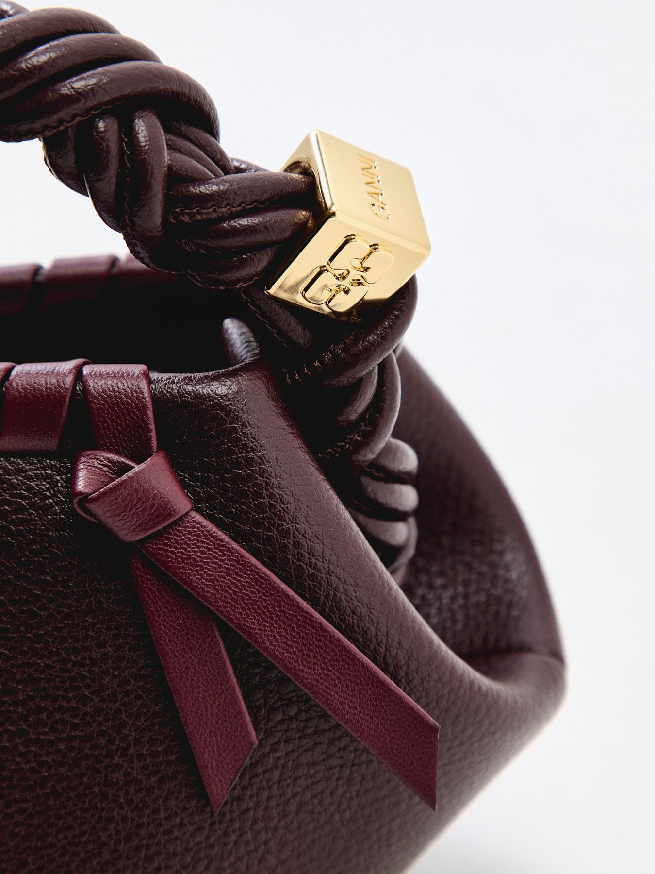 Women's Bou Mini Tressé Clutch Bag
