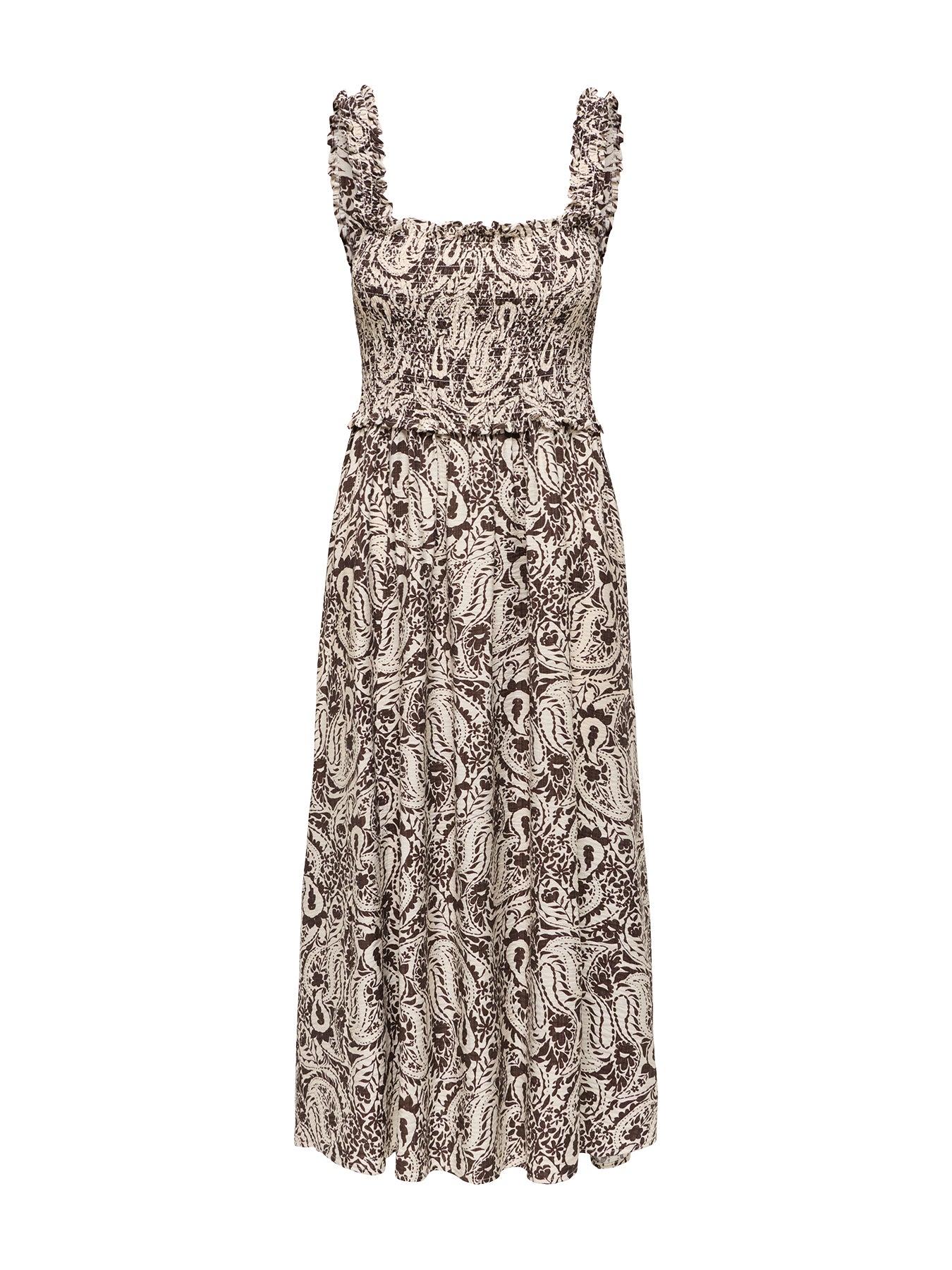Lumira Smock Midi Dress Multi
