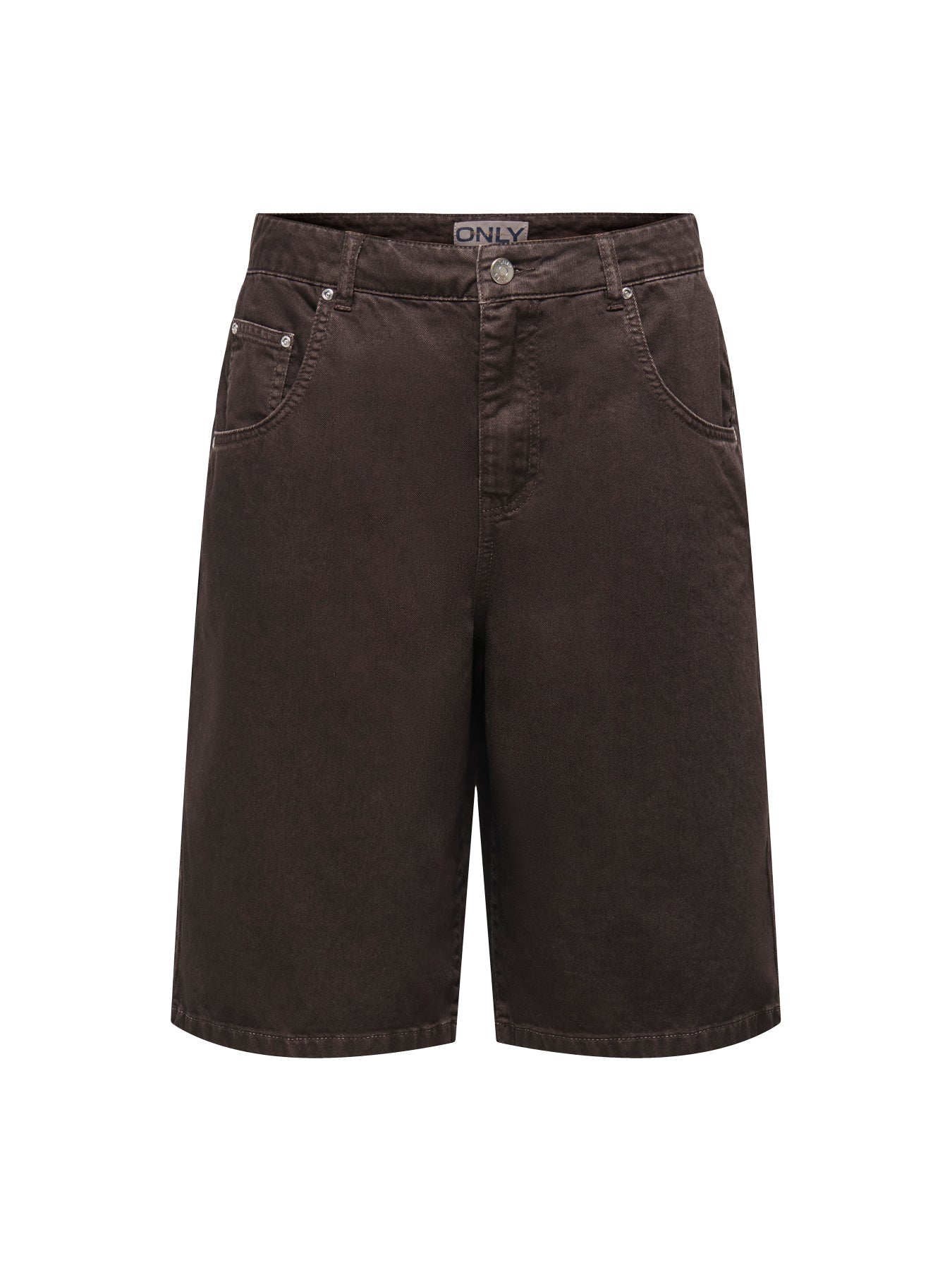 Mate-Silla Baggy Long Shorts Brown