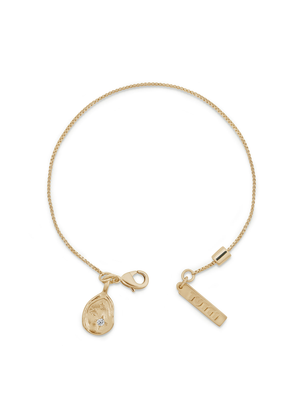 Star Disc Drop Bracelet