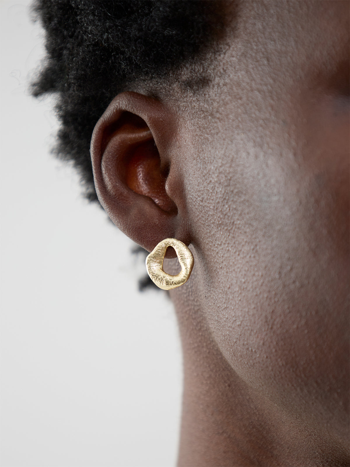 Open Stud Earrings
