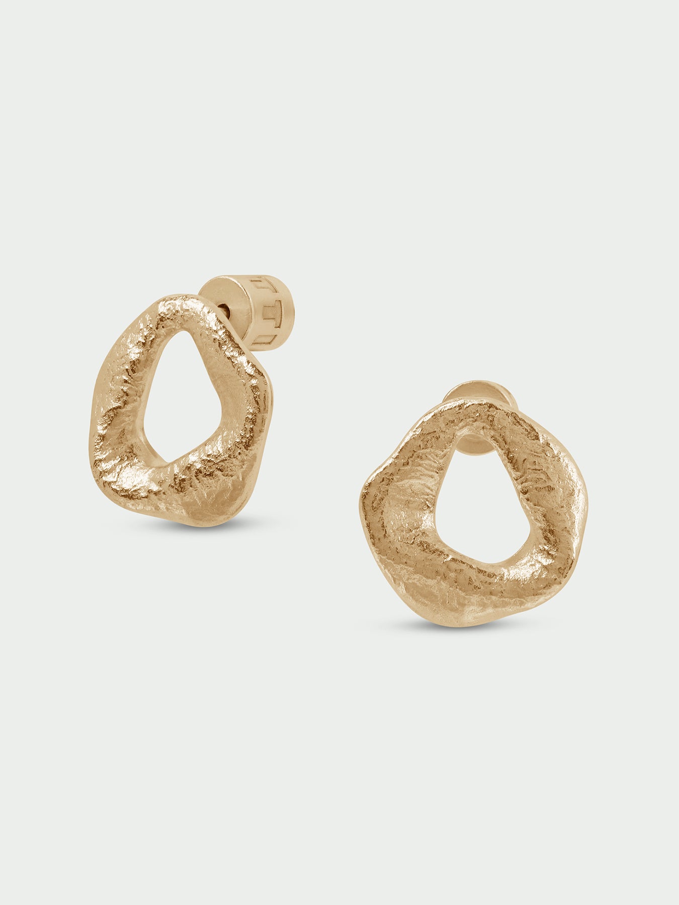 Open Stud Earrings
