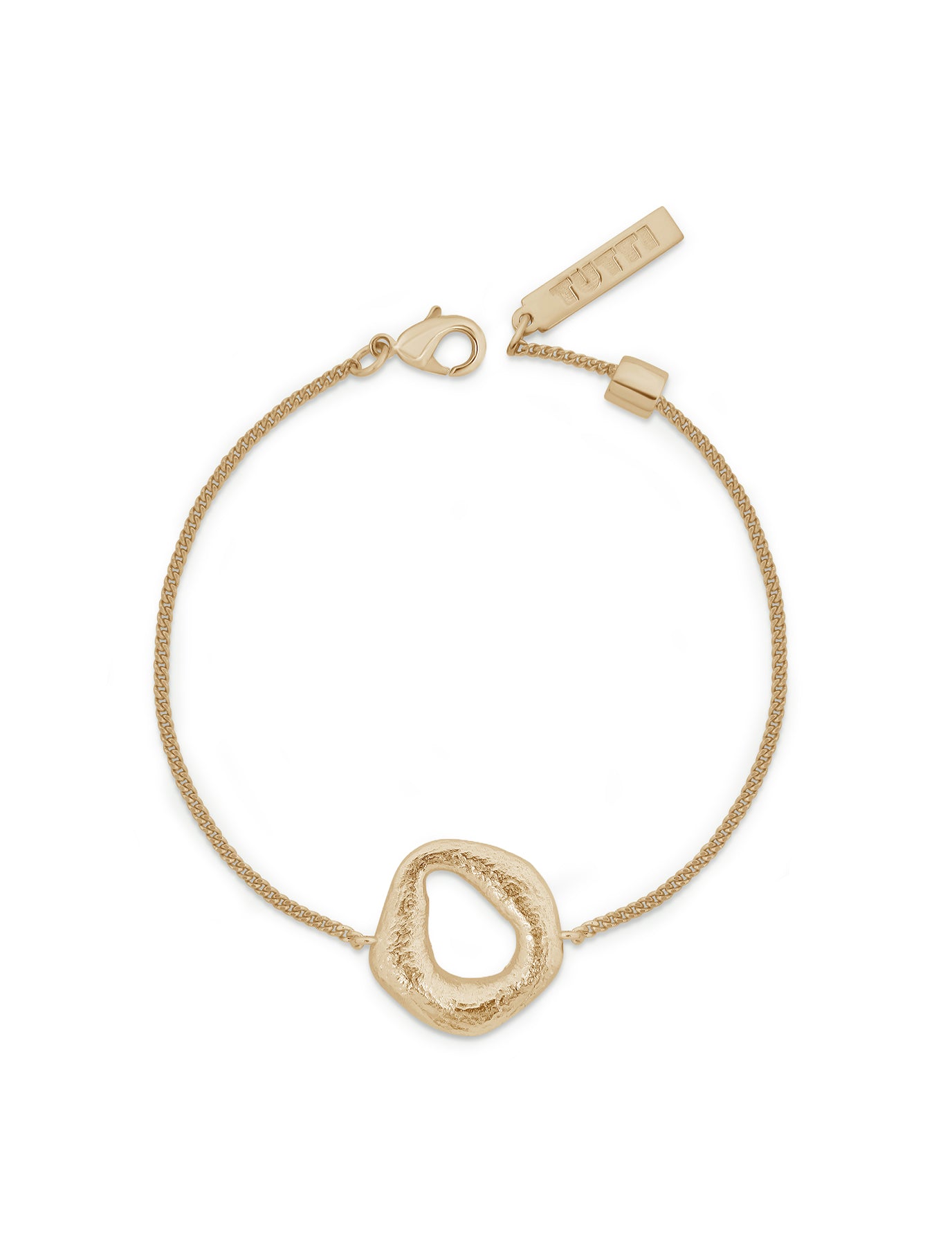 Uneven Open Pendant Bracelet