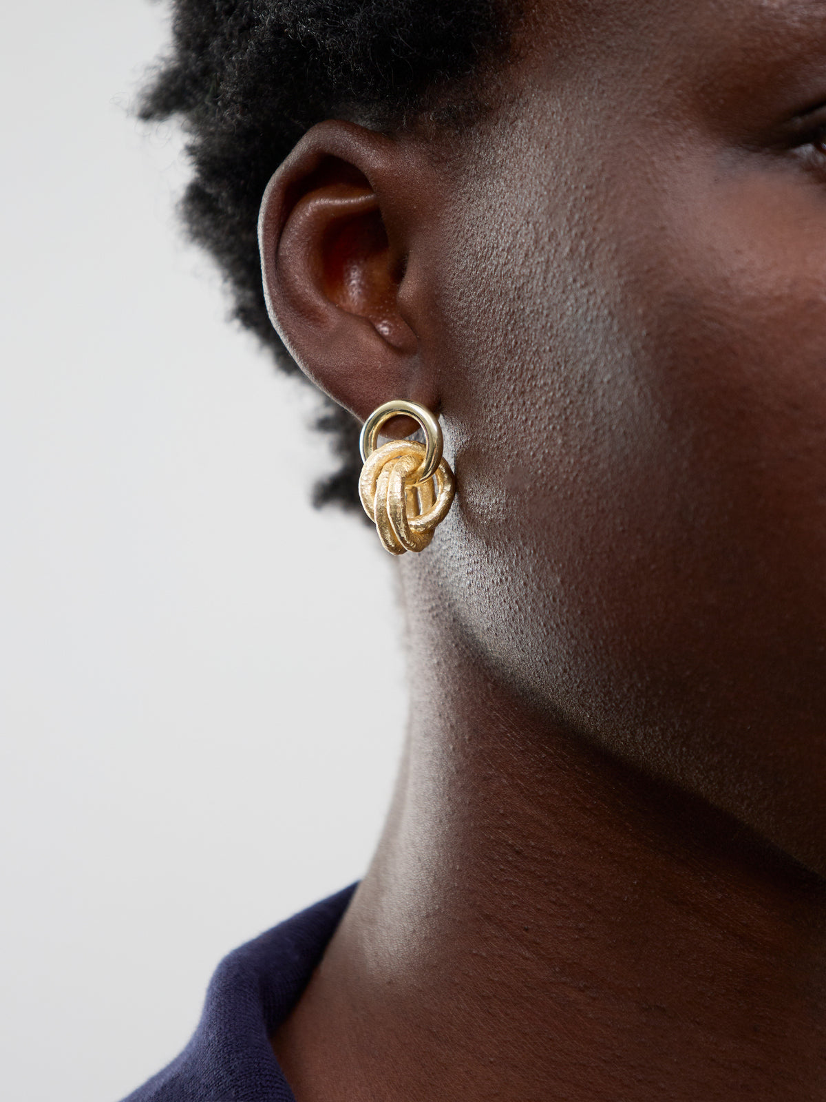 Multi Interlocked Hoop Earrings