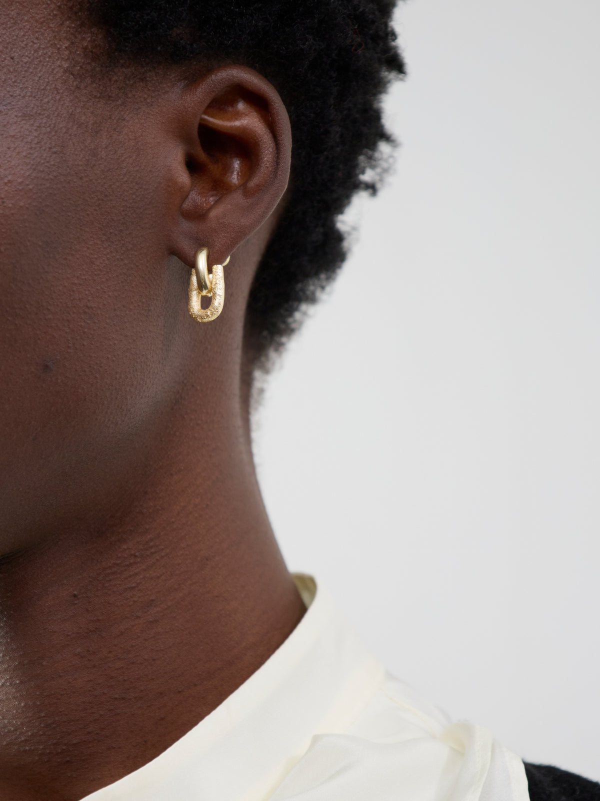 Moveable Link Stud Earrings