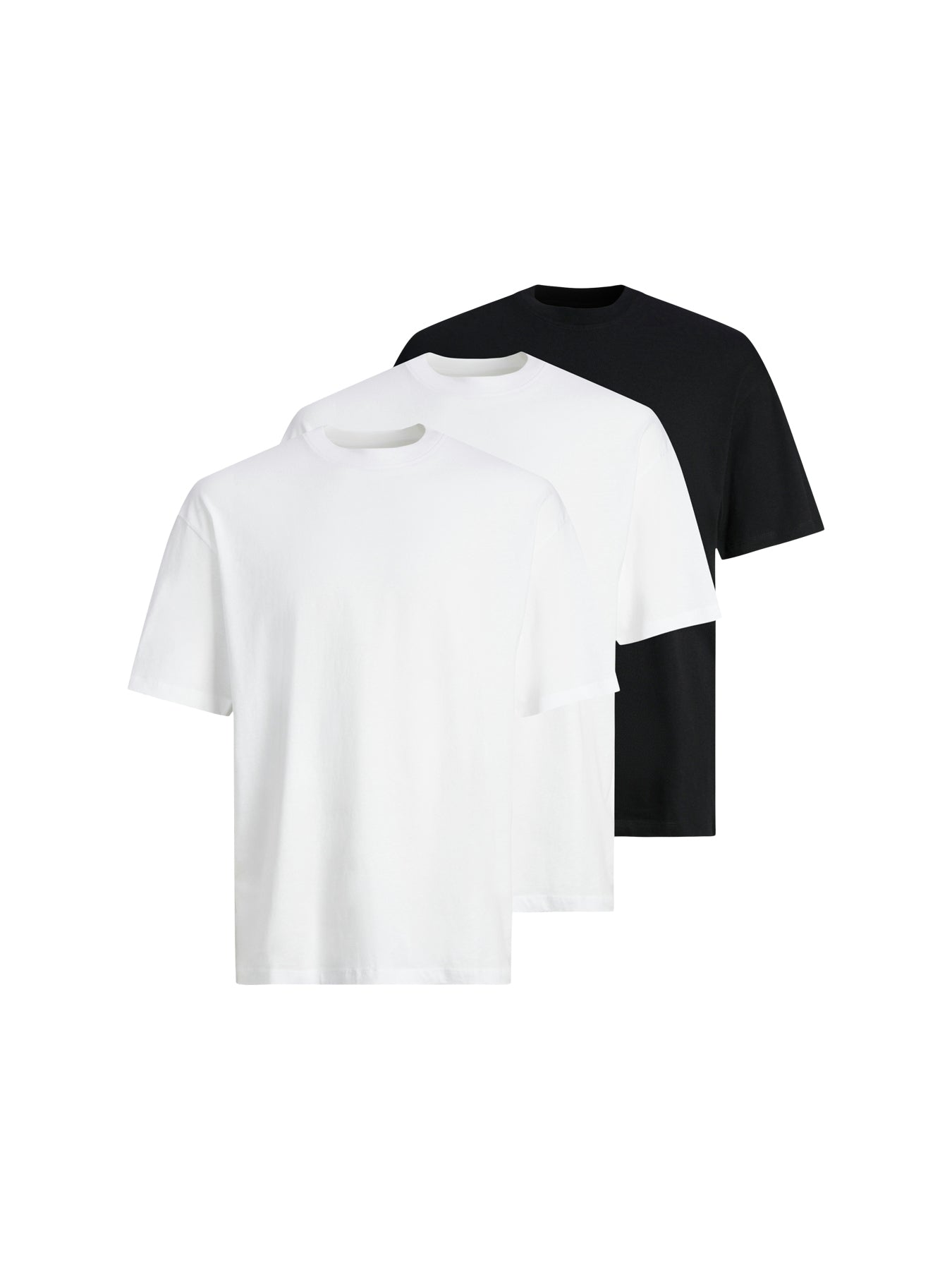 3 Pack Loose Fit T-Shirts Multi