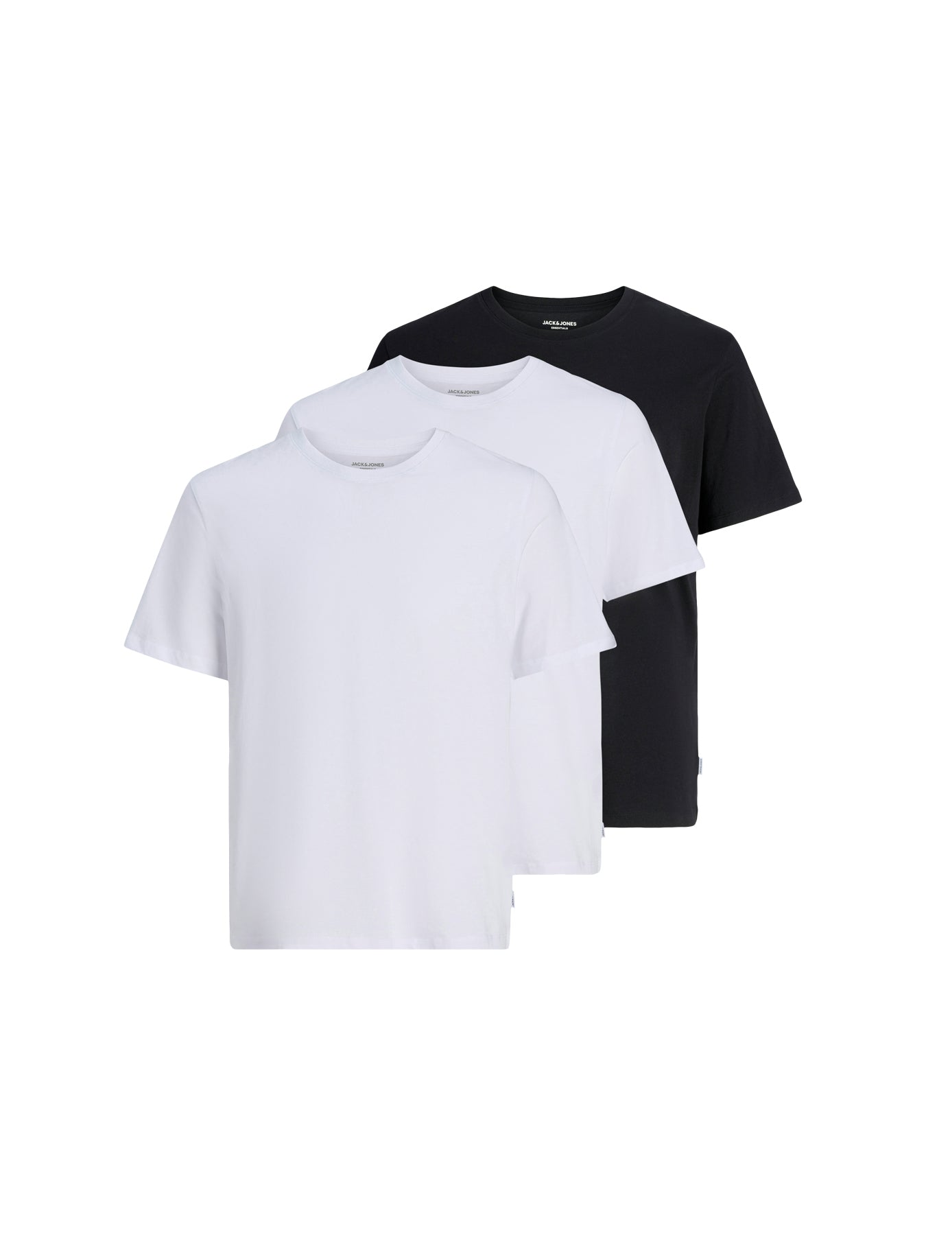 3 Pack Organic Cotton T-Shirts Multi