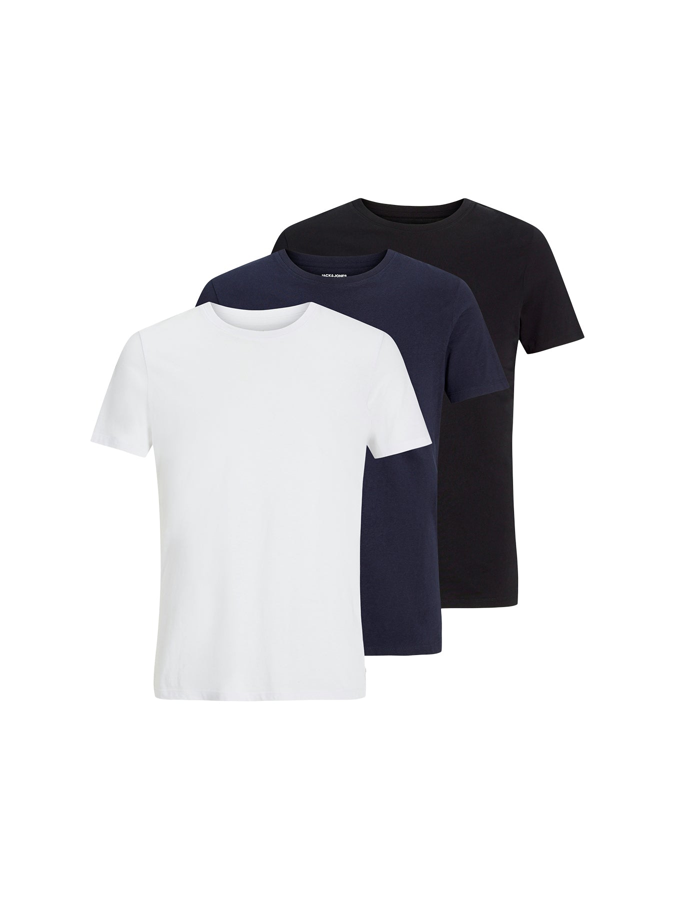 3 Pack Organic Cotton T-Shirts Multi