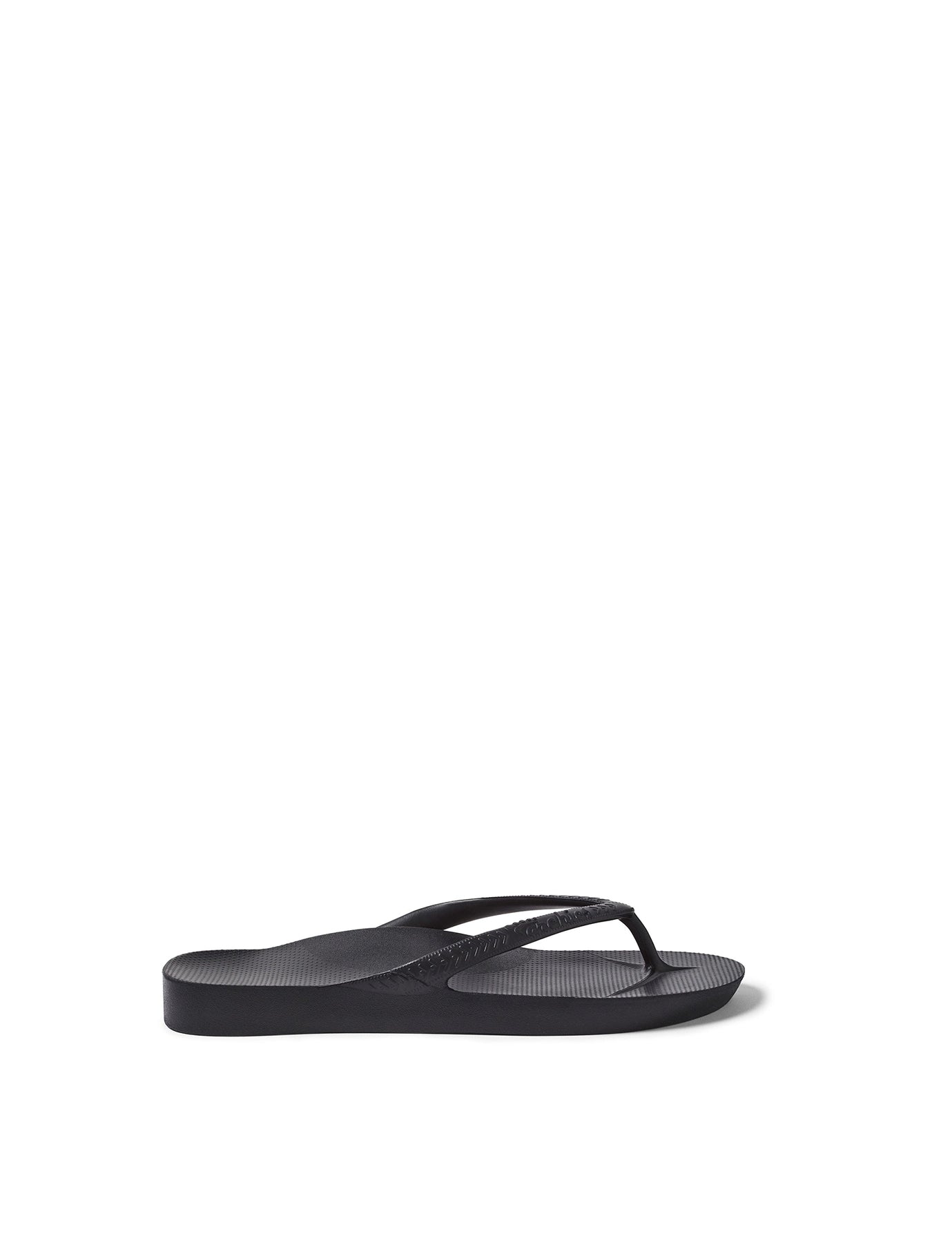 Arch Support Recovery Sandals Black