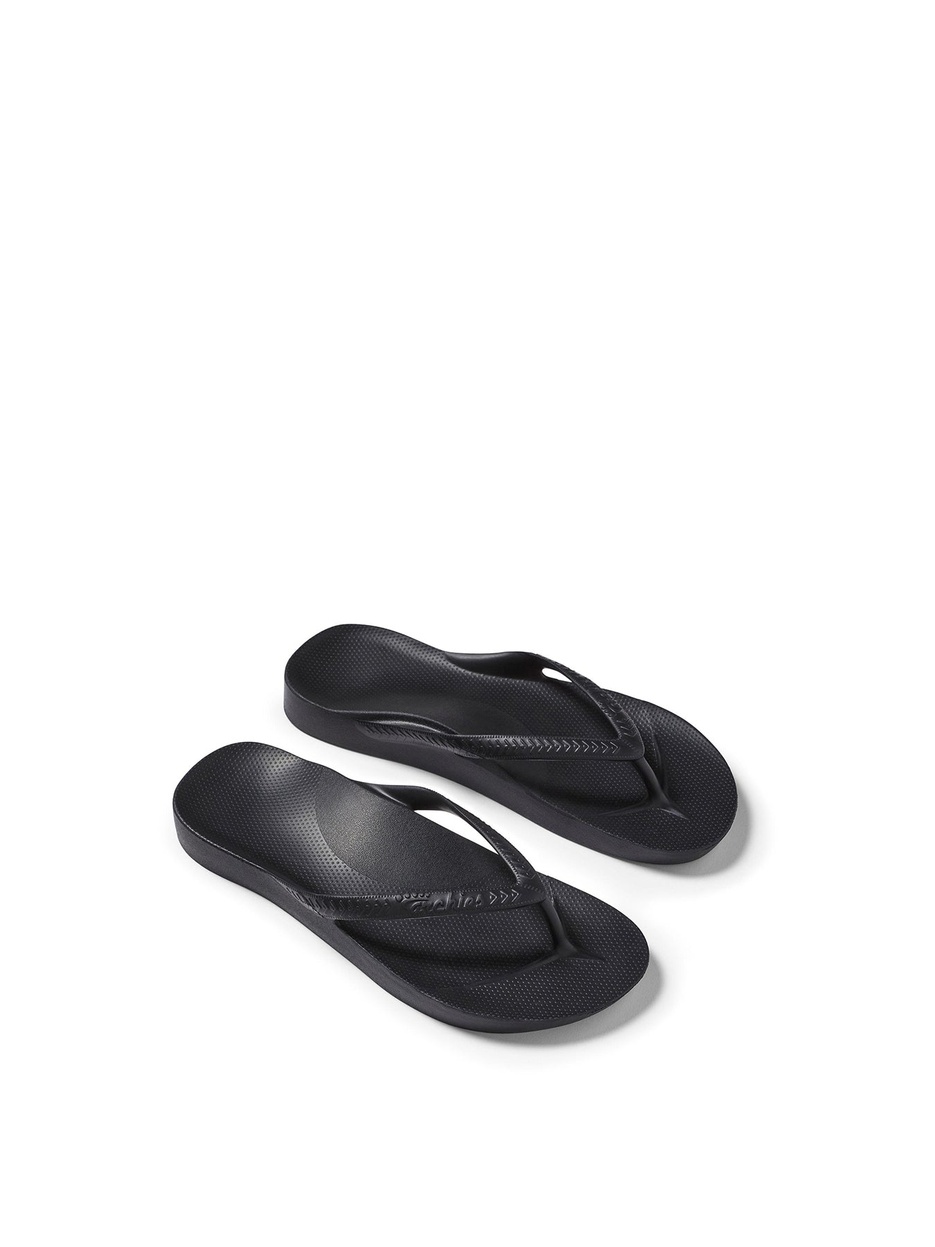 Arch Support Recovery Sandals Black