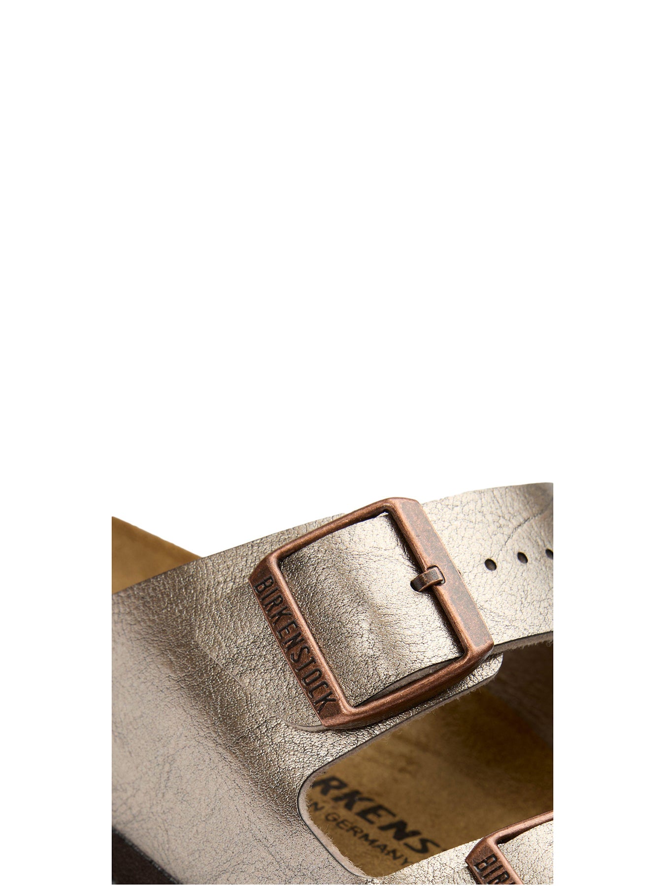 Arizona Synthetic Sandals Gold