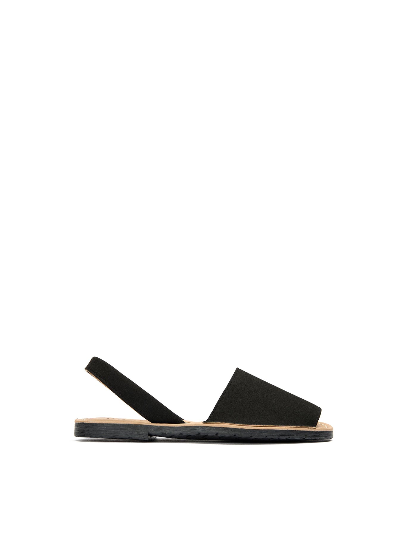 Rambu Vegan Menorcan Sandals Black