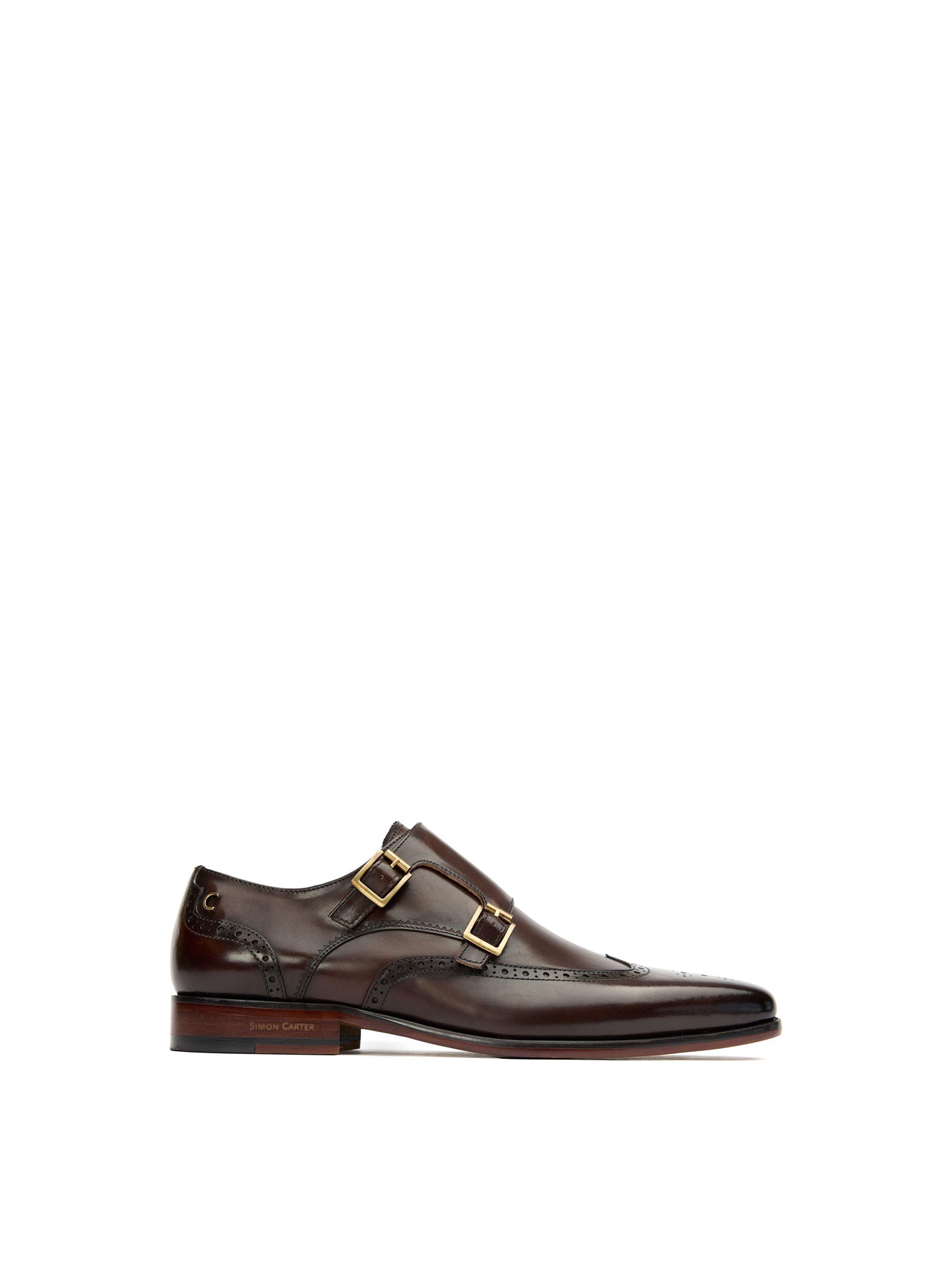 Spaniel Leather Shoes Brown