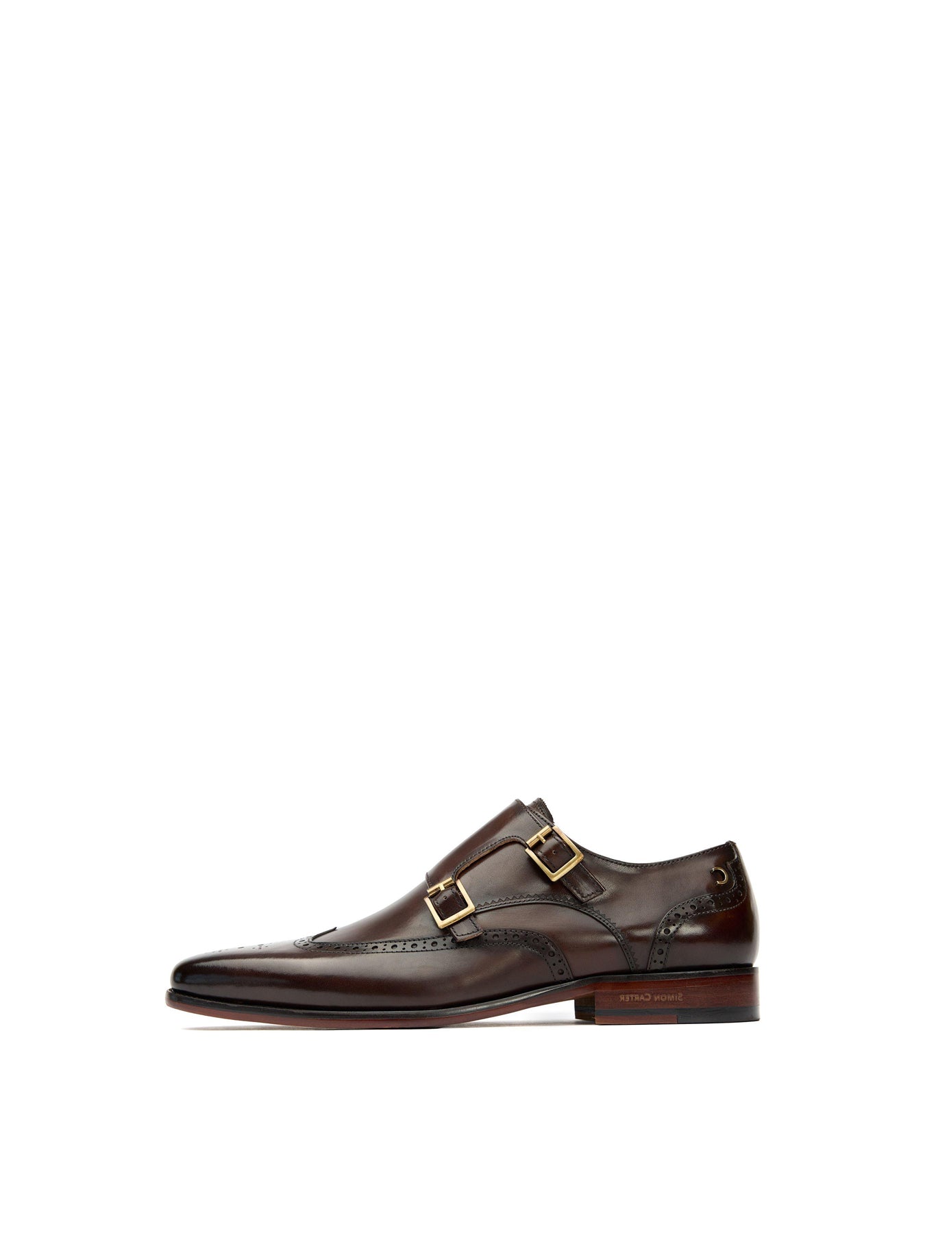 Spaniel Leather Shoes Brown