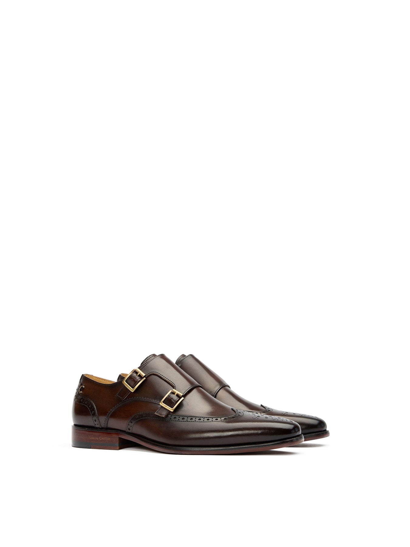 Spaniel Leather Shoes Brown
