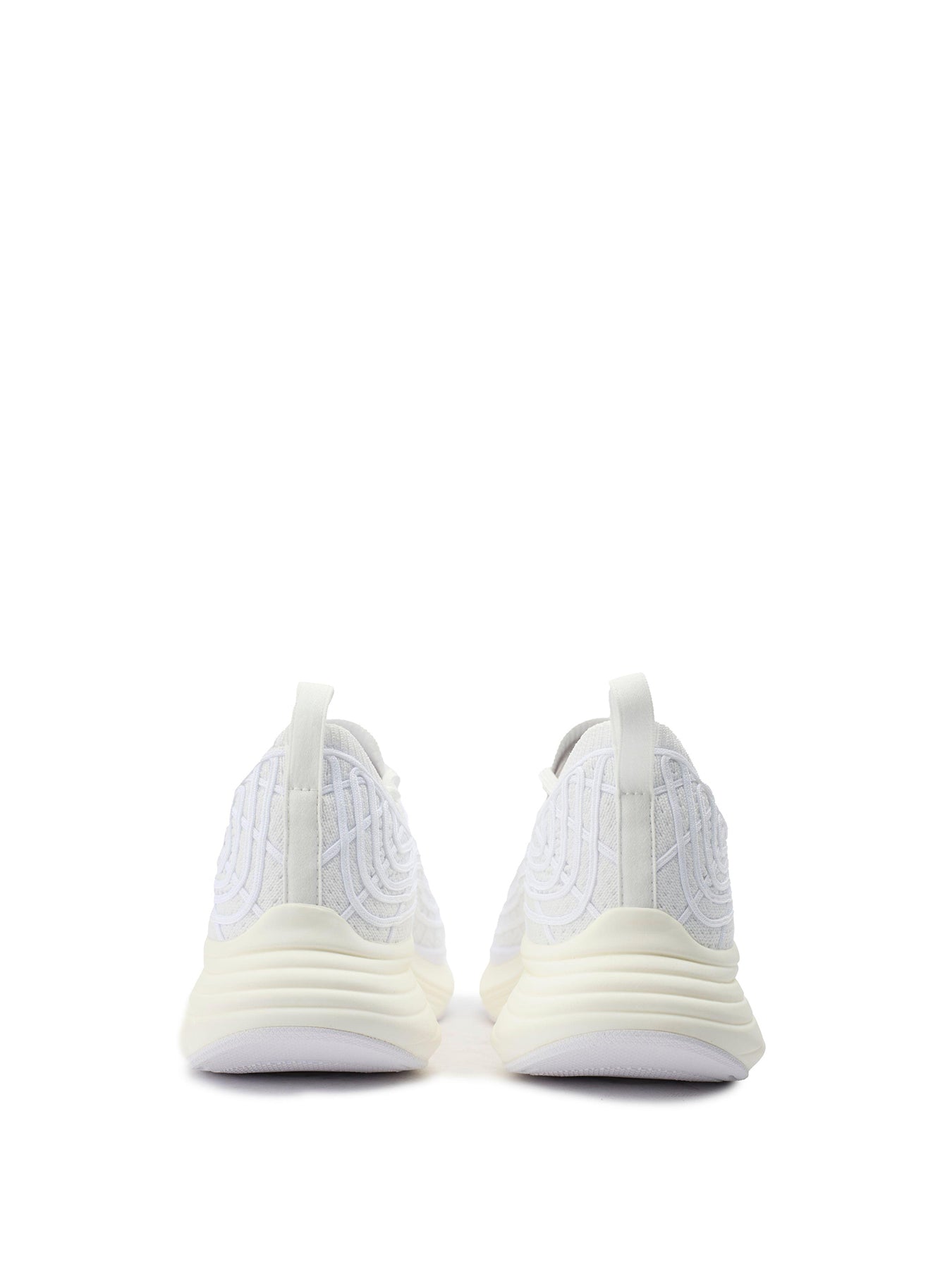 Techloom Zipline Textile Trainers White