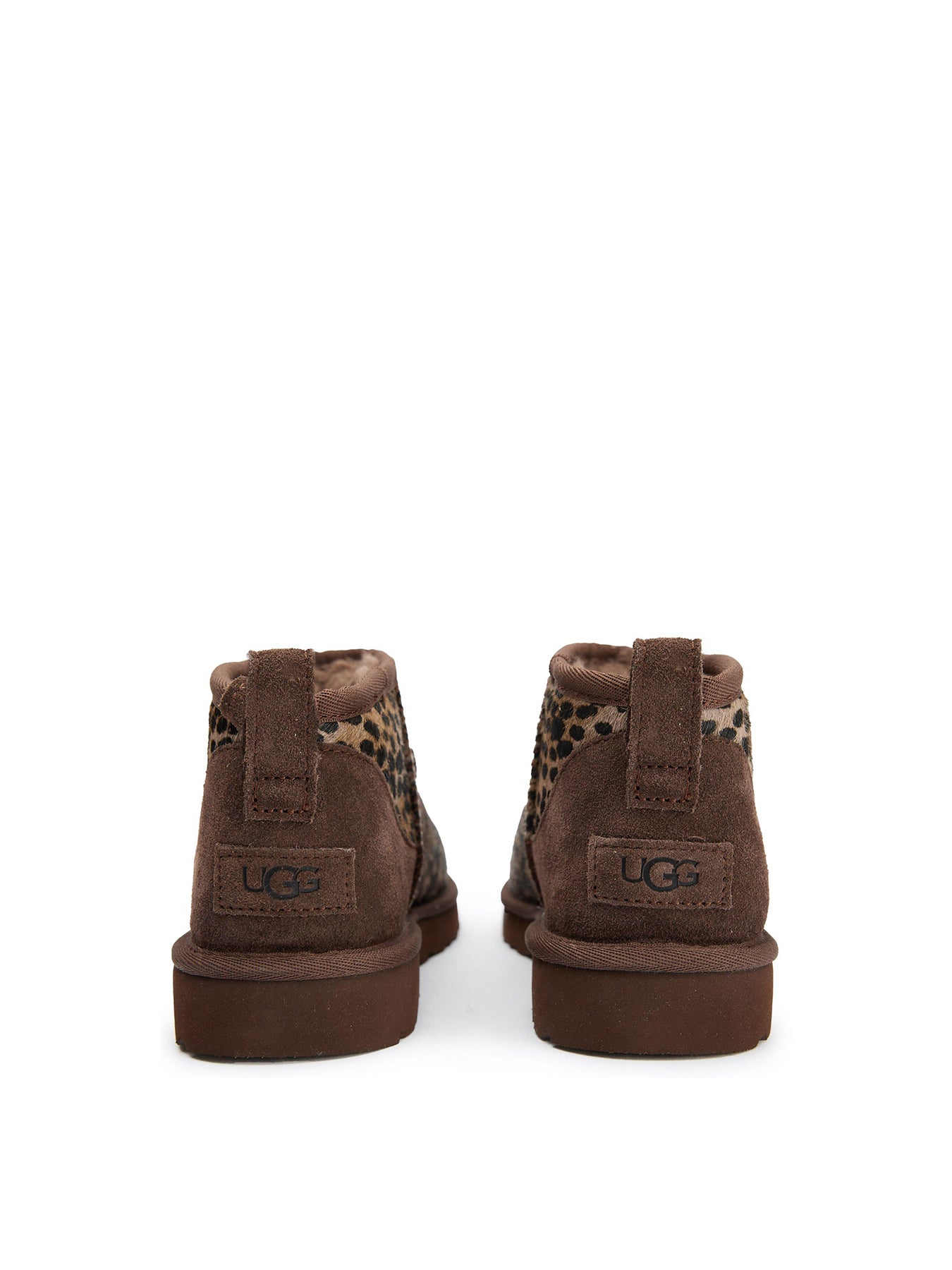 Classic Ultra Mini Caspian Suede Ankle Boots Brown