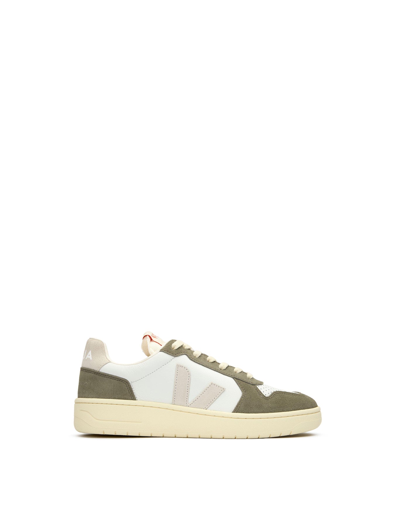V-82 Leather Trainers White
