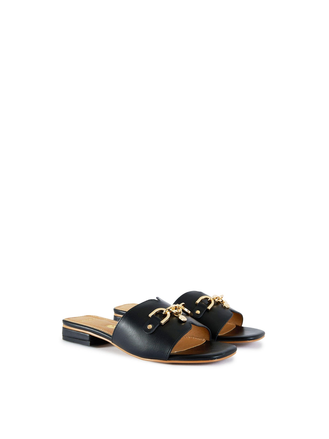 Aji Slide Sandals Black