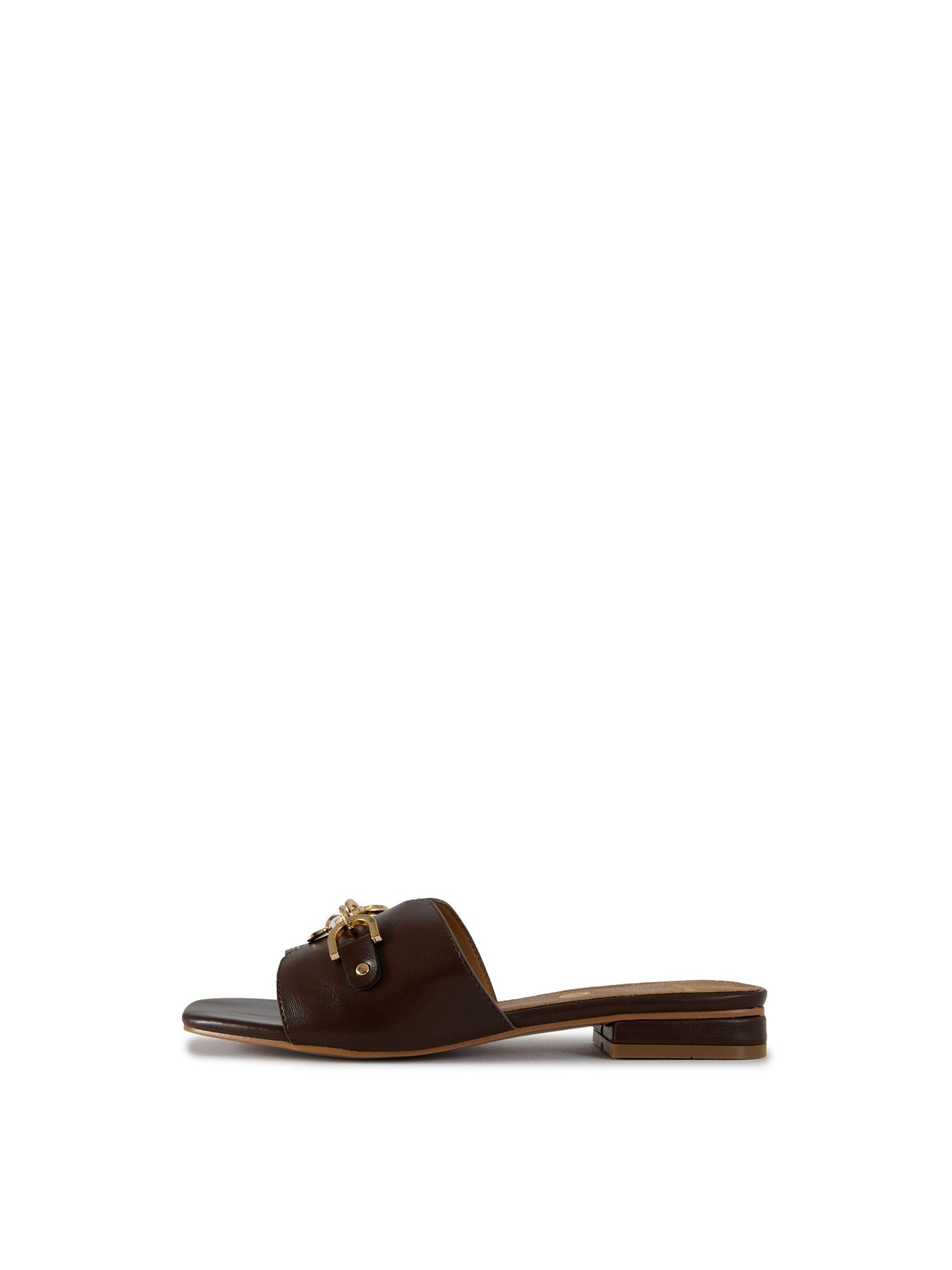 Aji Slide Sandals Brown