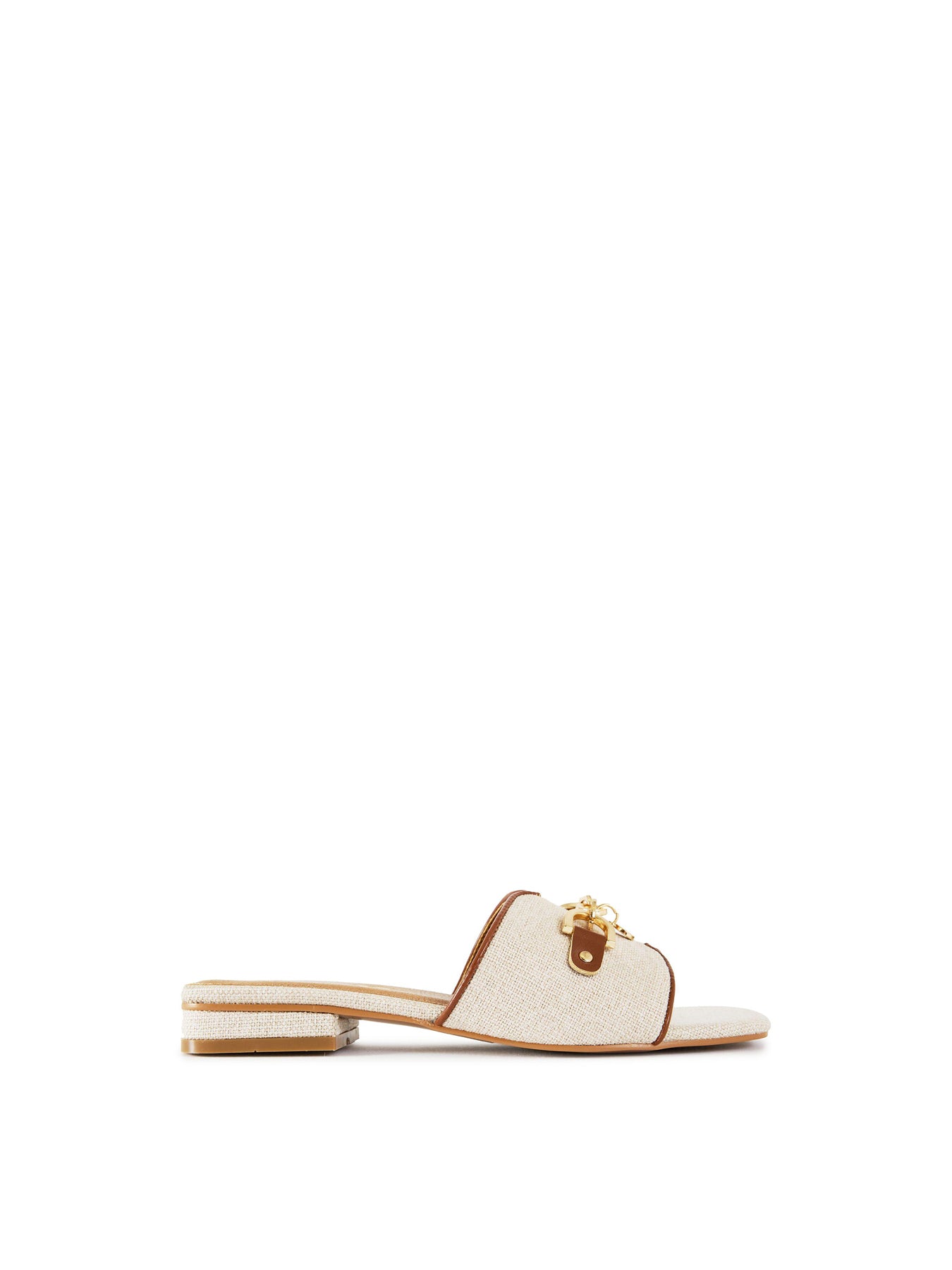 Aji Slide Sandals Neutral