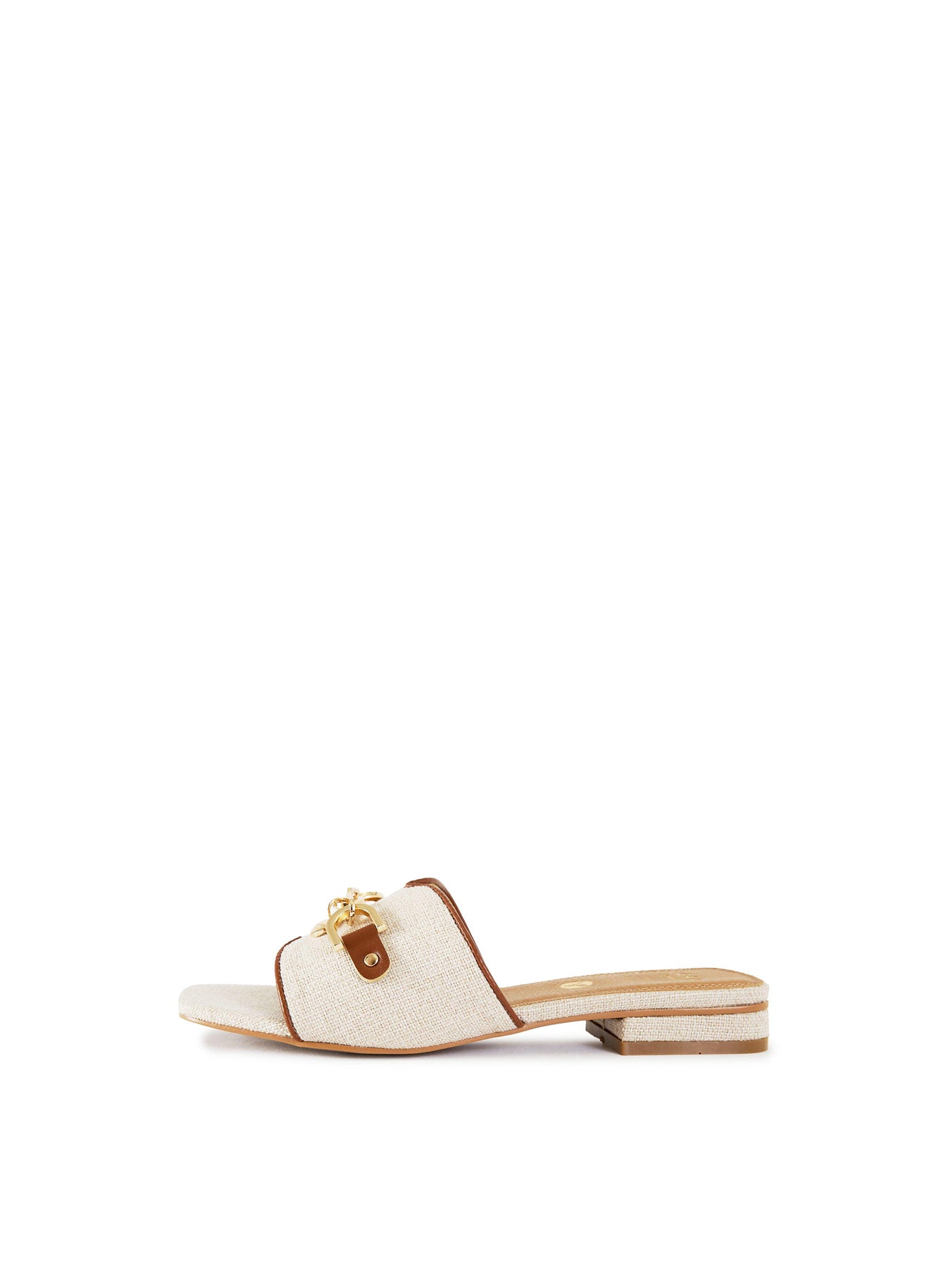 Aji Slide Sandals Neutral