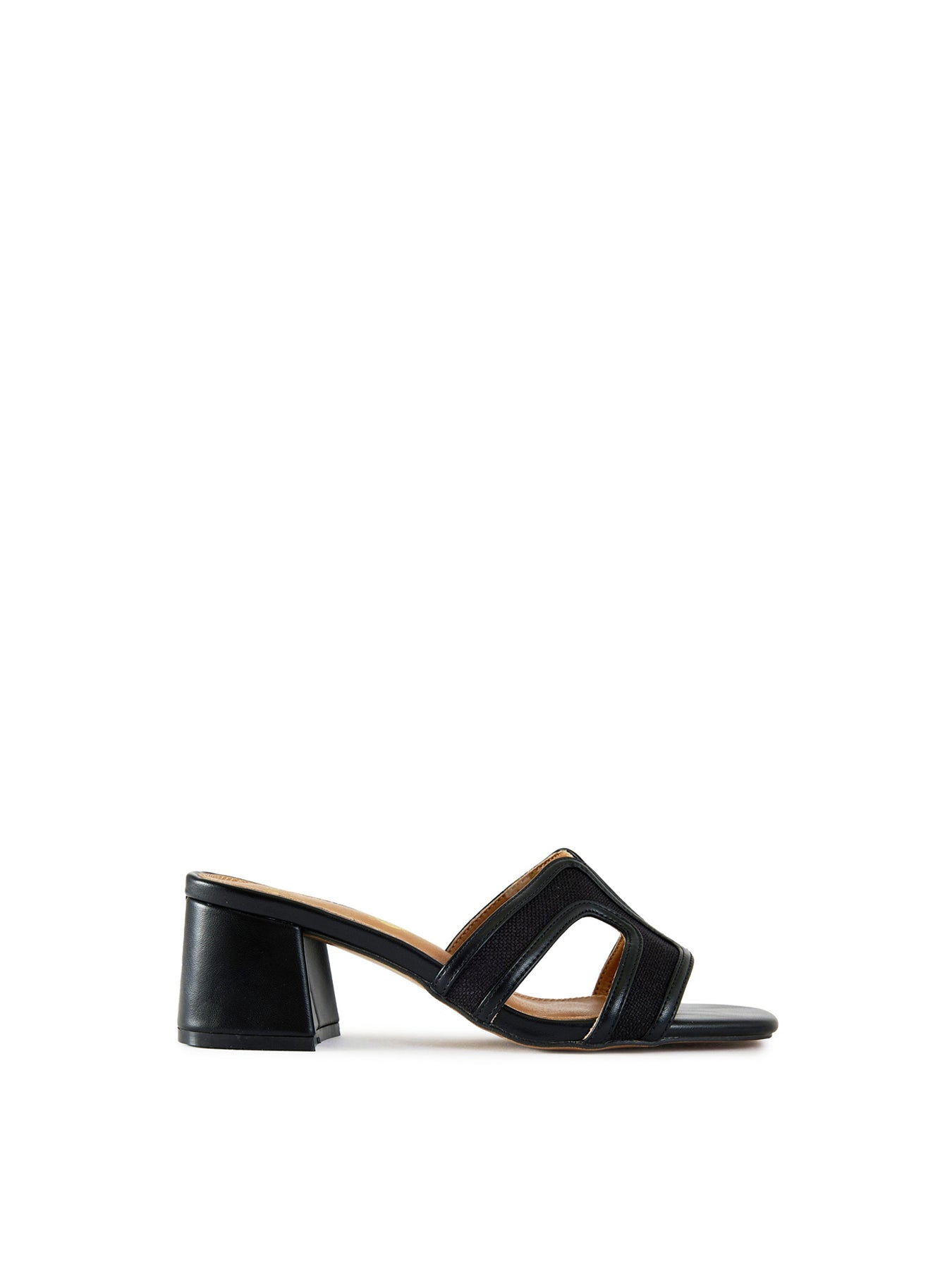 Bok Heel Weave Sandals Black