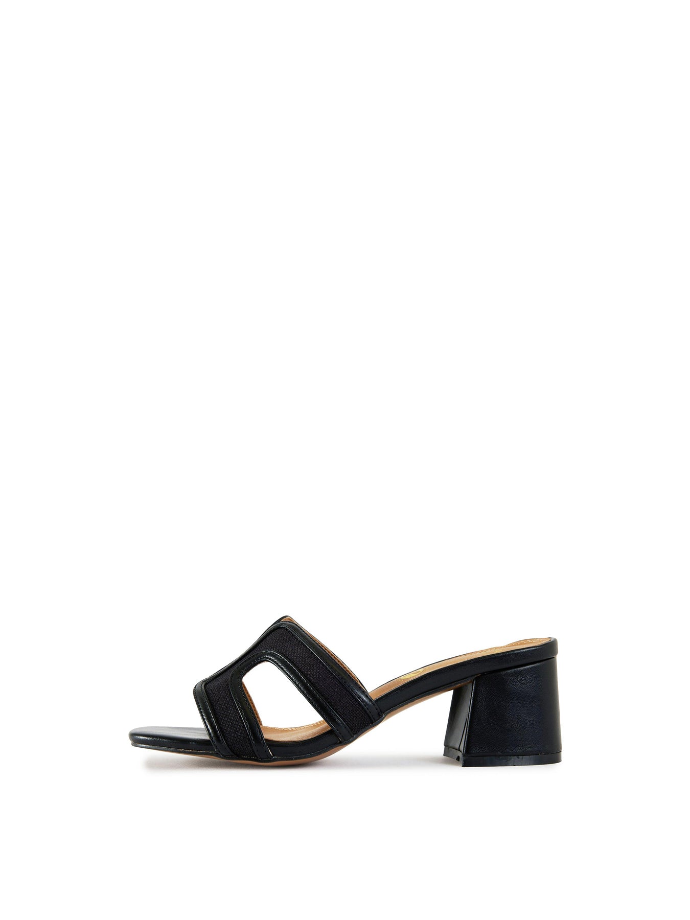 Bok Heel Weave Sandals Black