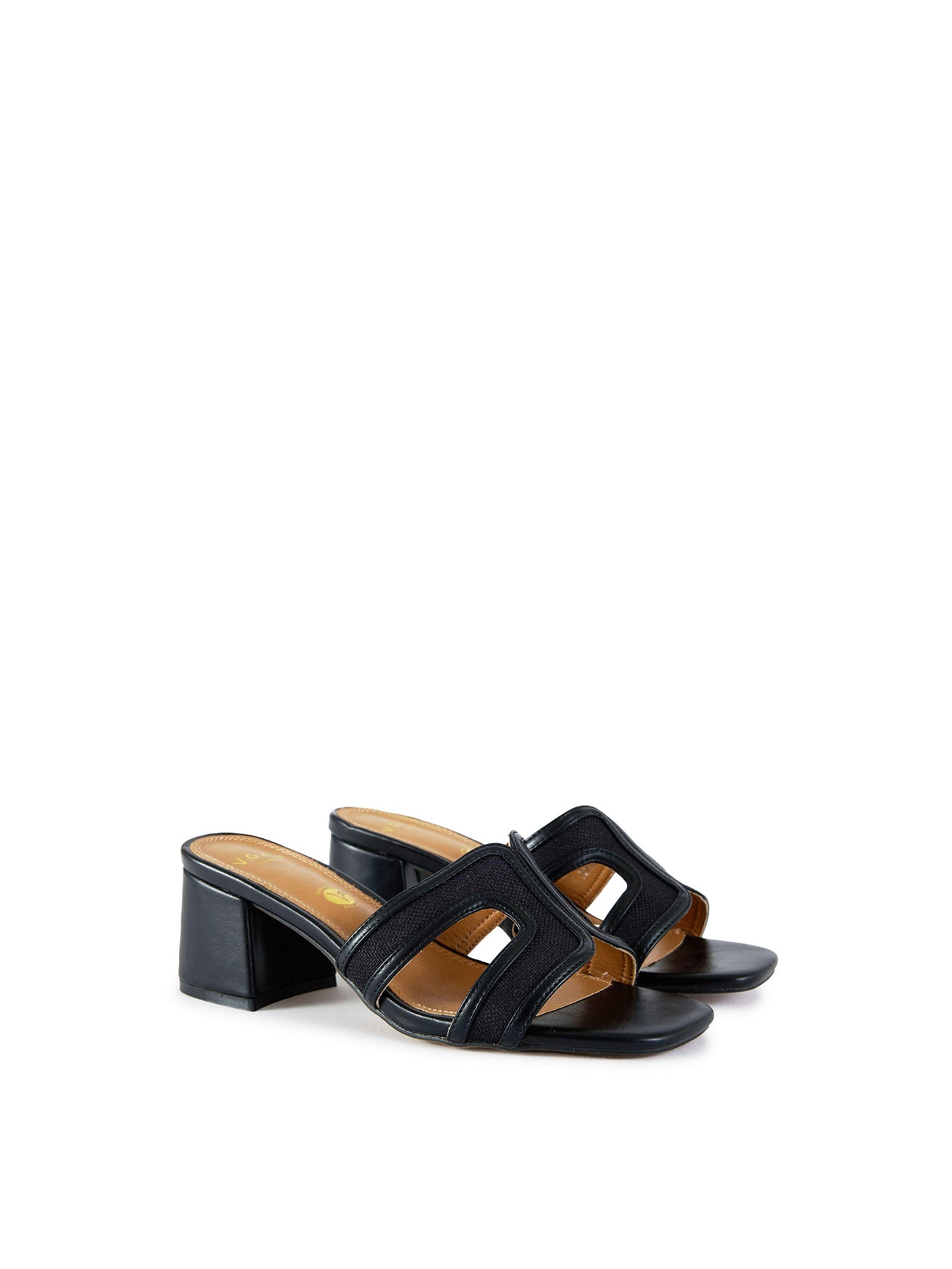 Bok Heel Weave Sandals Black
