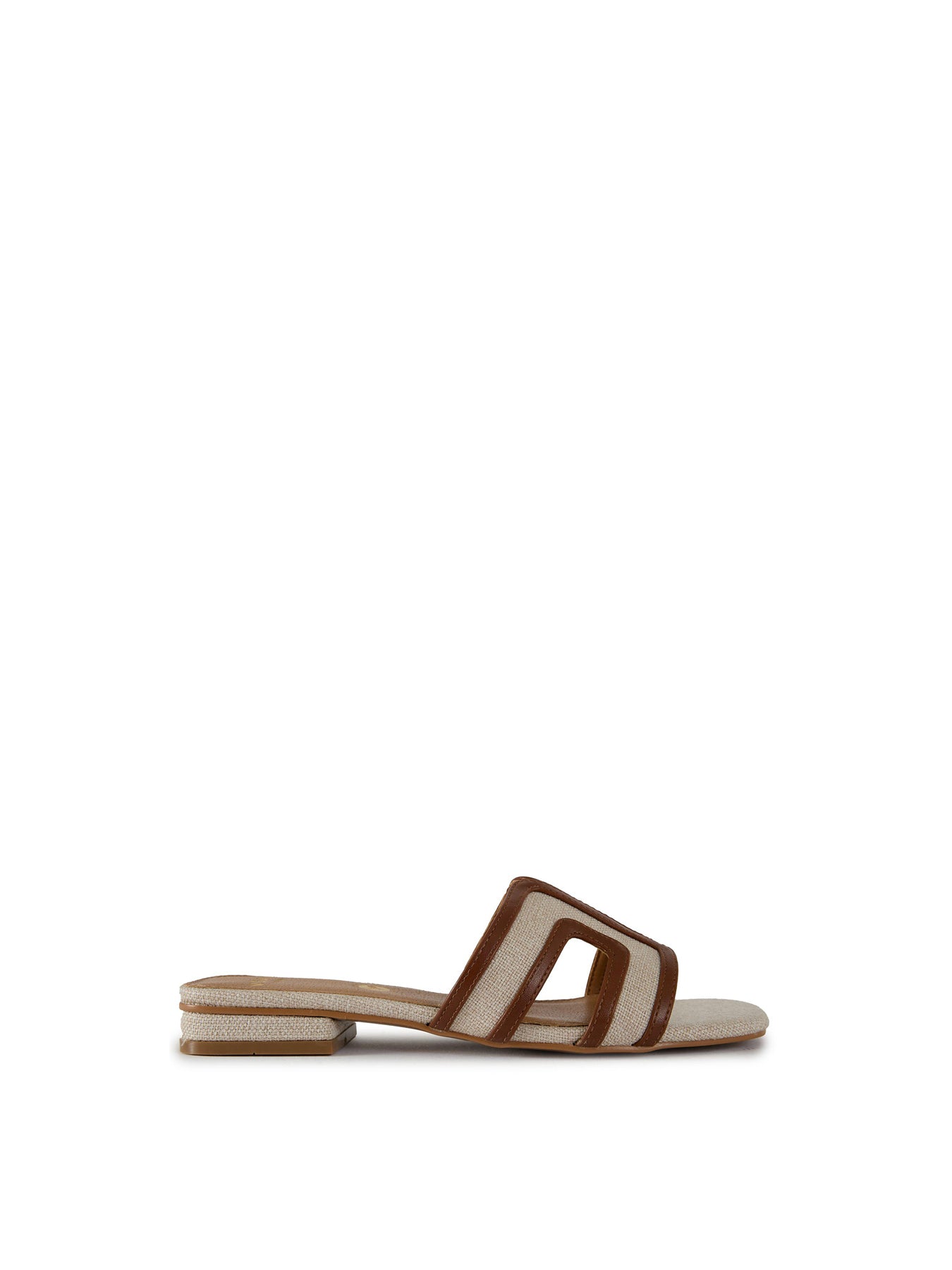 Bok 2 Weave Slide Sandals Neutral