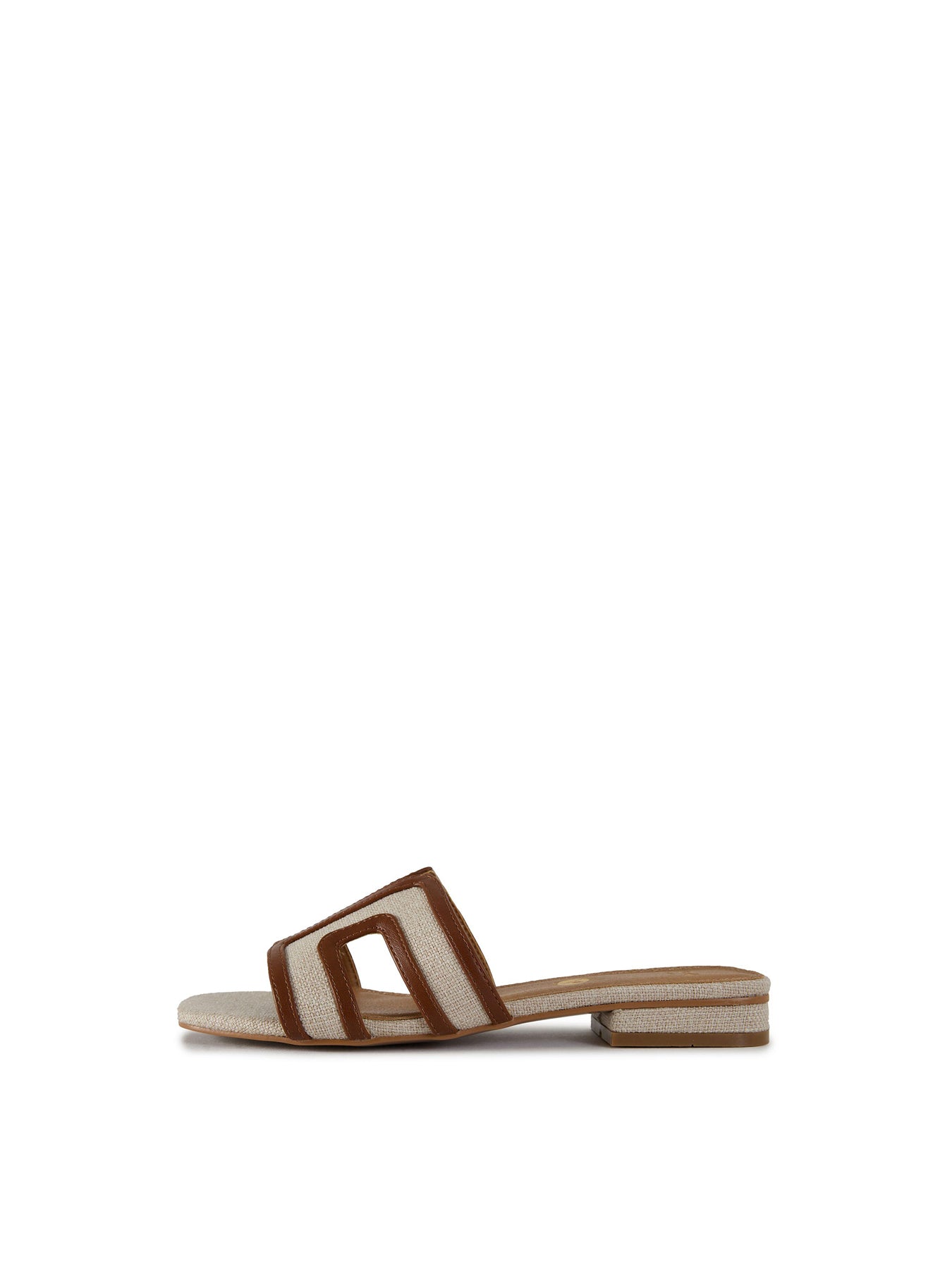 Bok 2 Weave Slide Sandals Neutral
