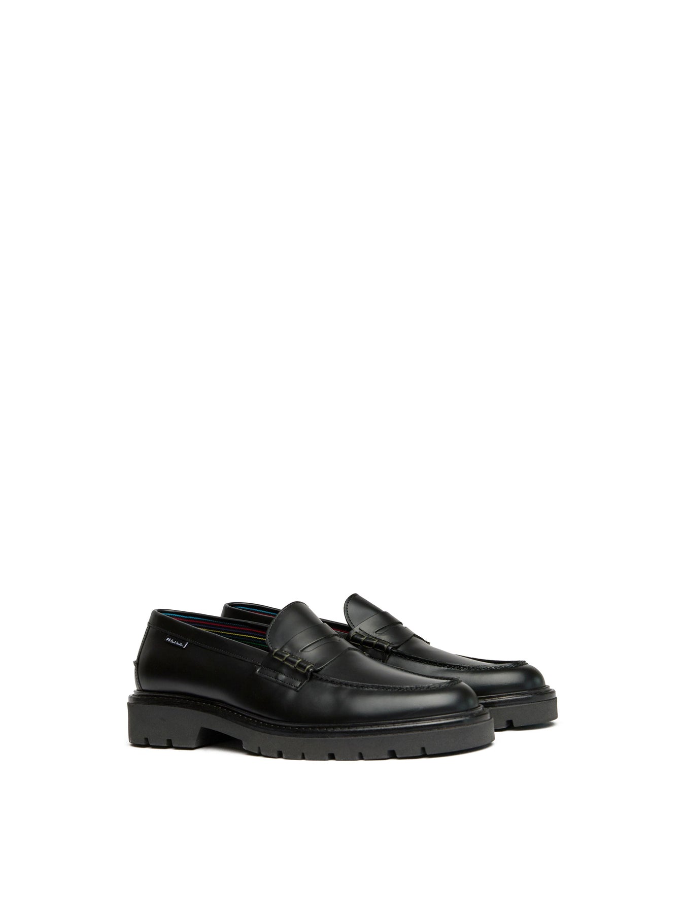 Bolzano Leather Loafers Black