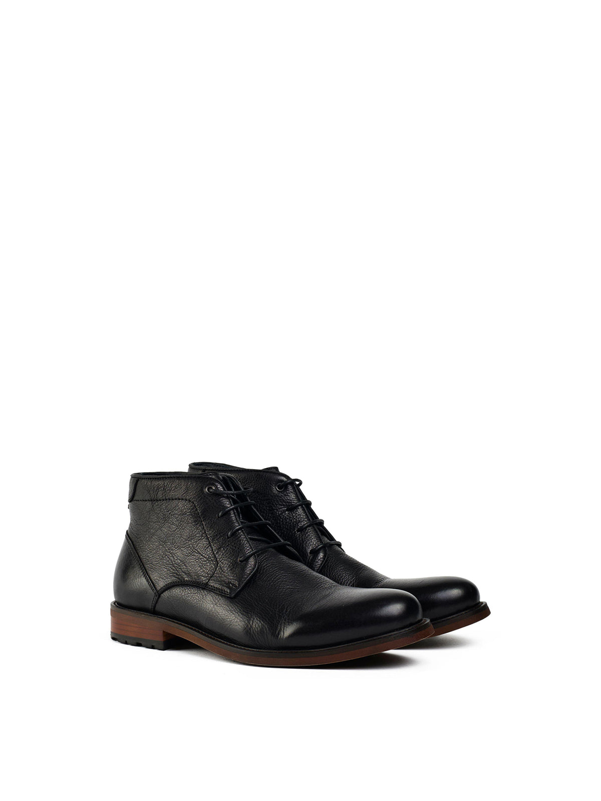 Drill 2 Chukka Leather Boots - Black