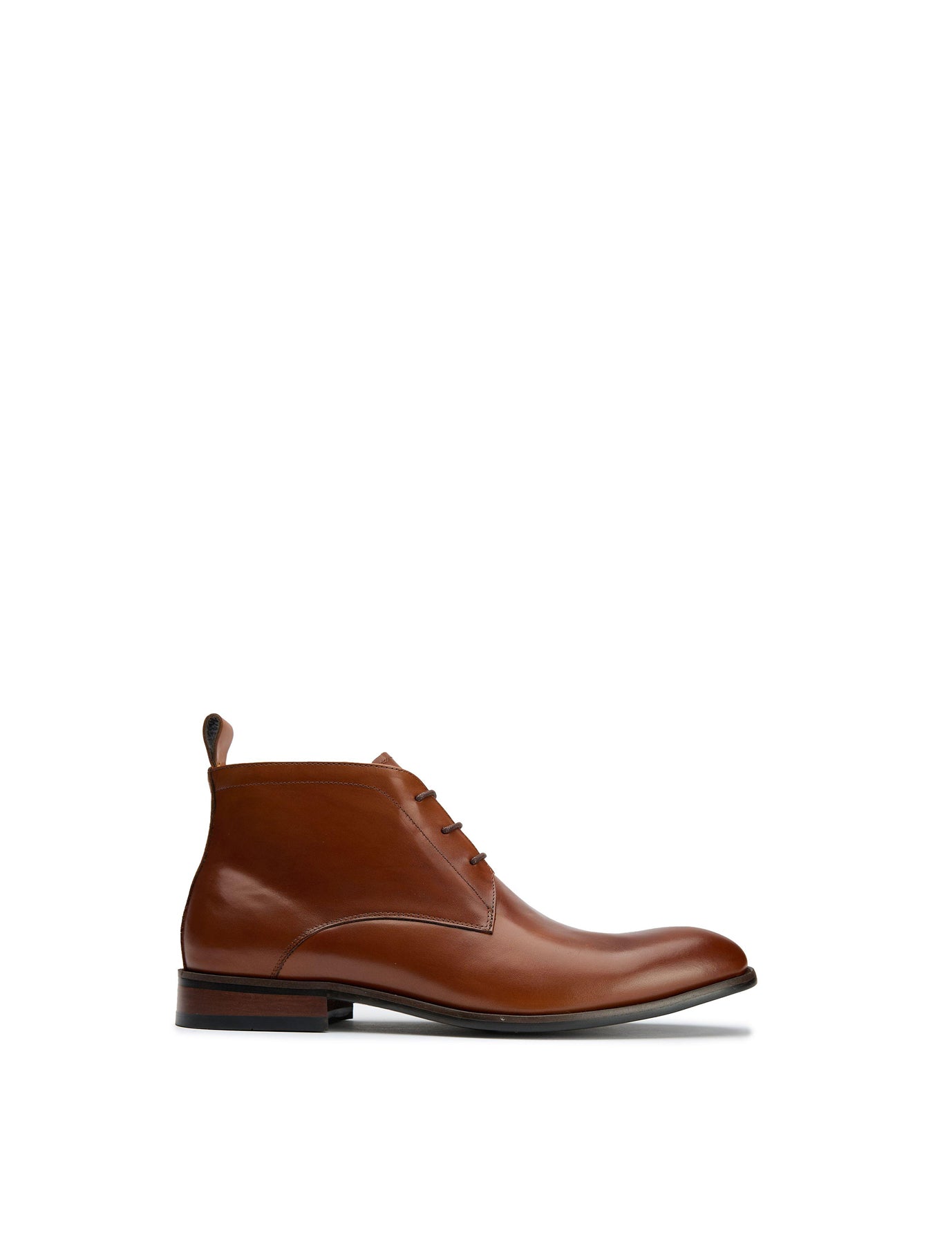 Firey Chukka Leather Boots Tan