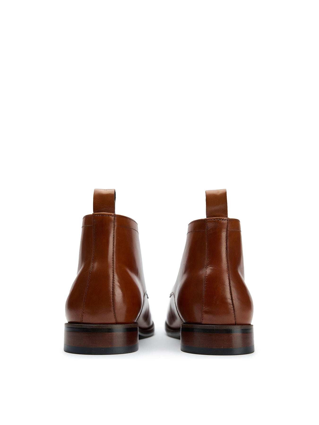 Firey Chukka Leather Boots Tan