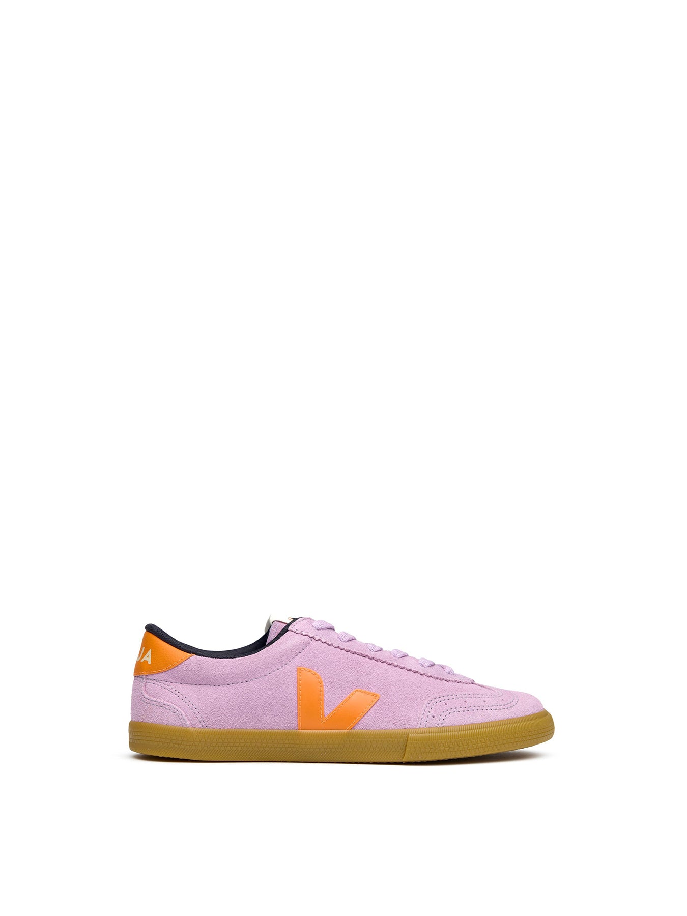 Volley Suede Trainers Purple