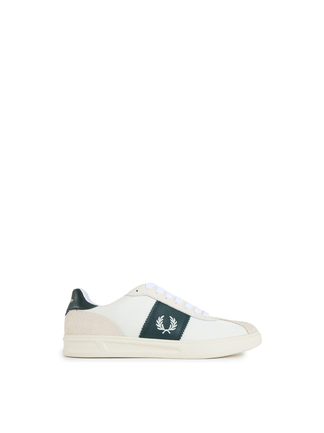 B4 Suede Nylon Trainers Neutral
