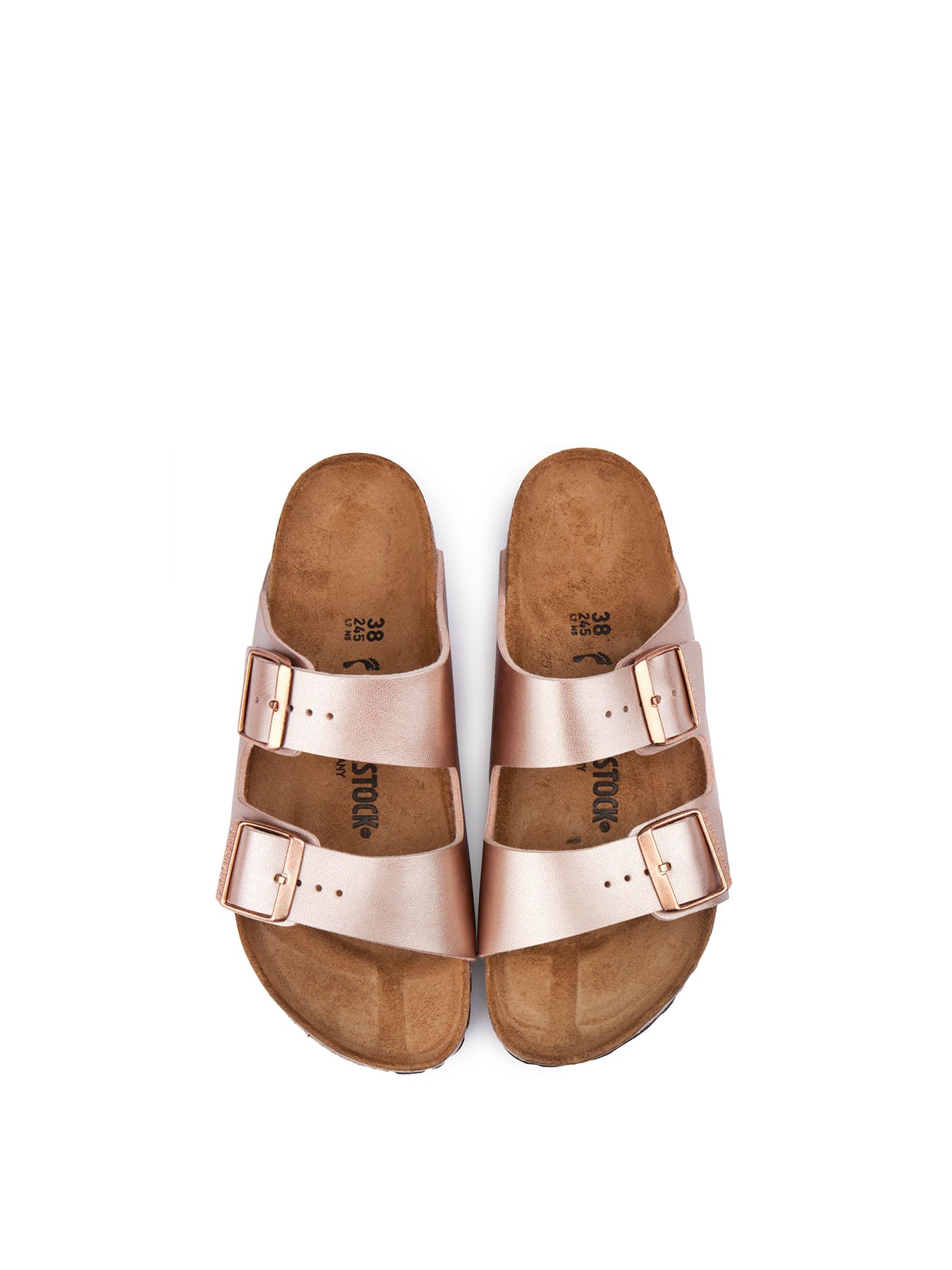Arizona Synthetic Sandals Rose Gold